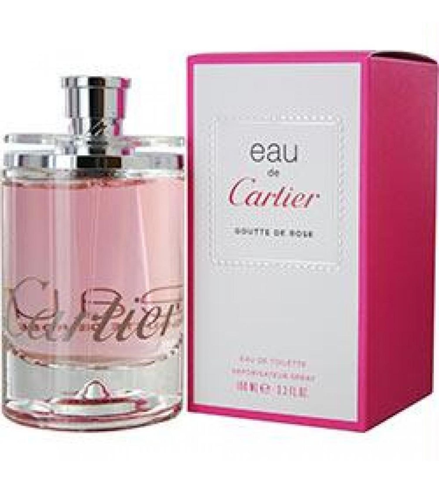 Eau De Cartier Goutte De Rose By Cartier Edy Spray 3.3 oz for Woman