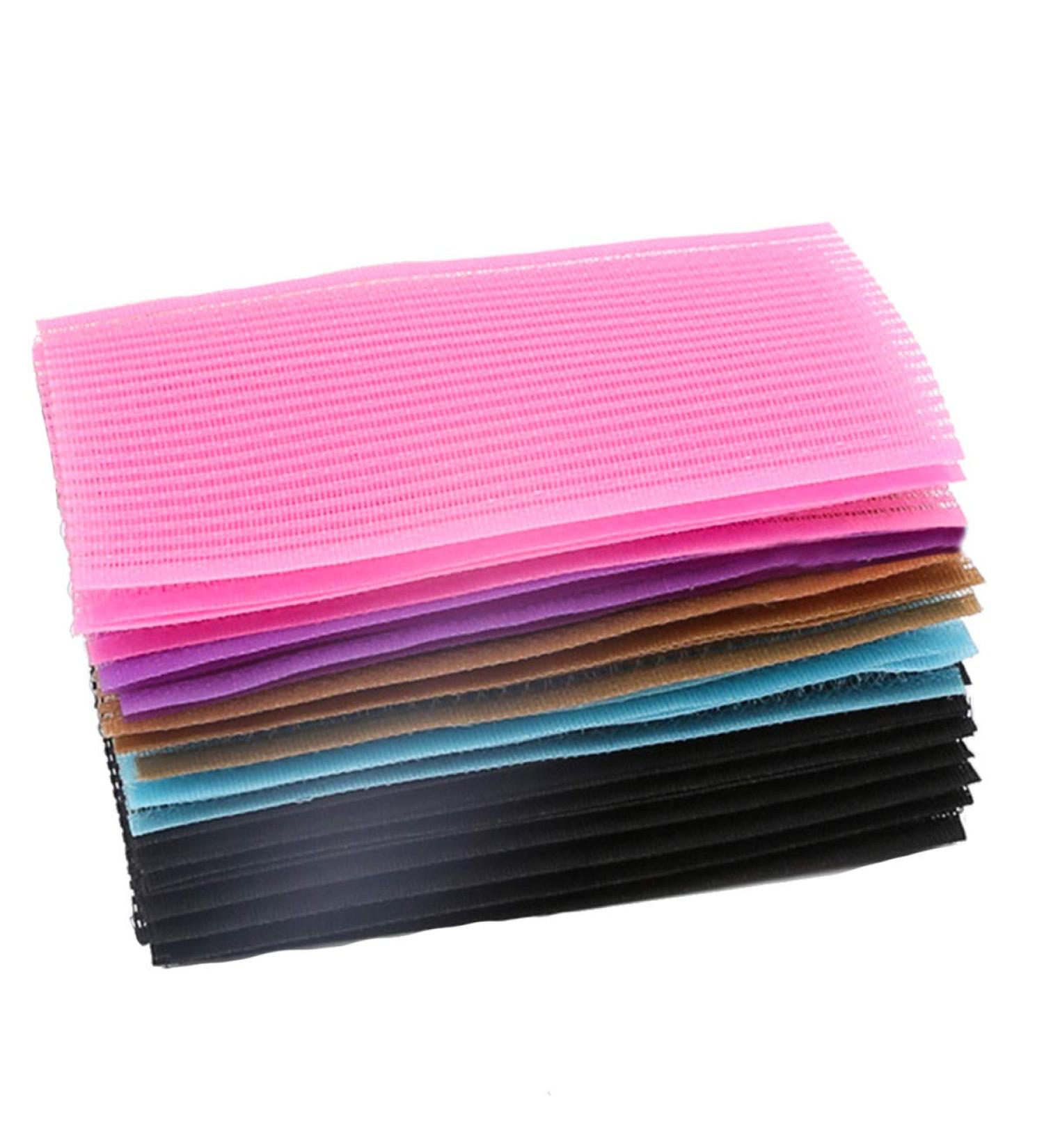 Hair Pad Packing 28 PCS Hair Sticker Clip Bang Fixed Seamless Magic Paste Posts Fringe Hair Bang Patch - Pink - Buy Online on GoSupps.com