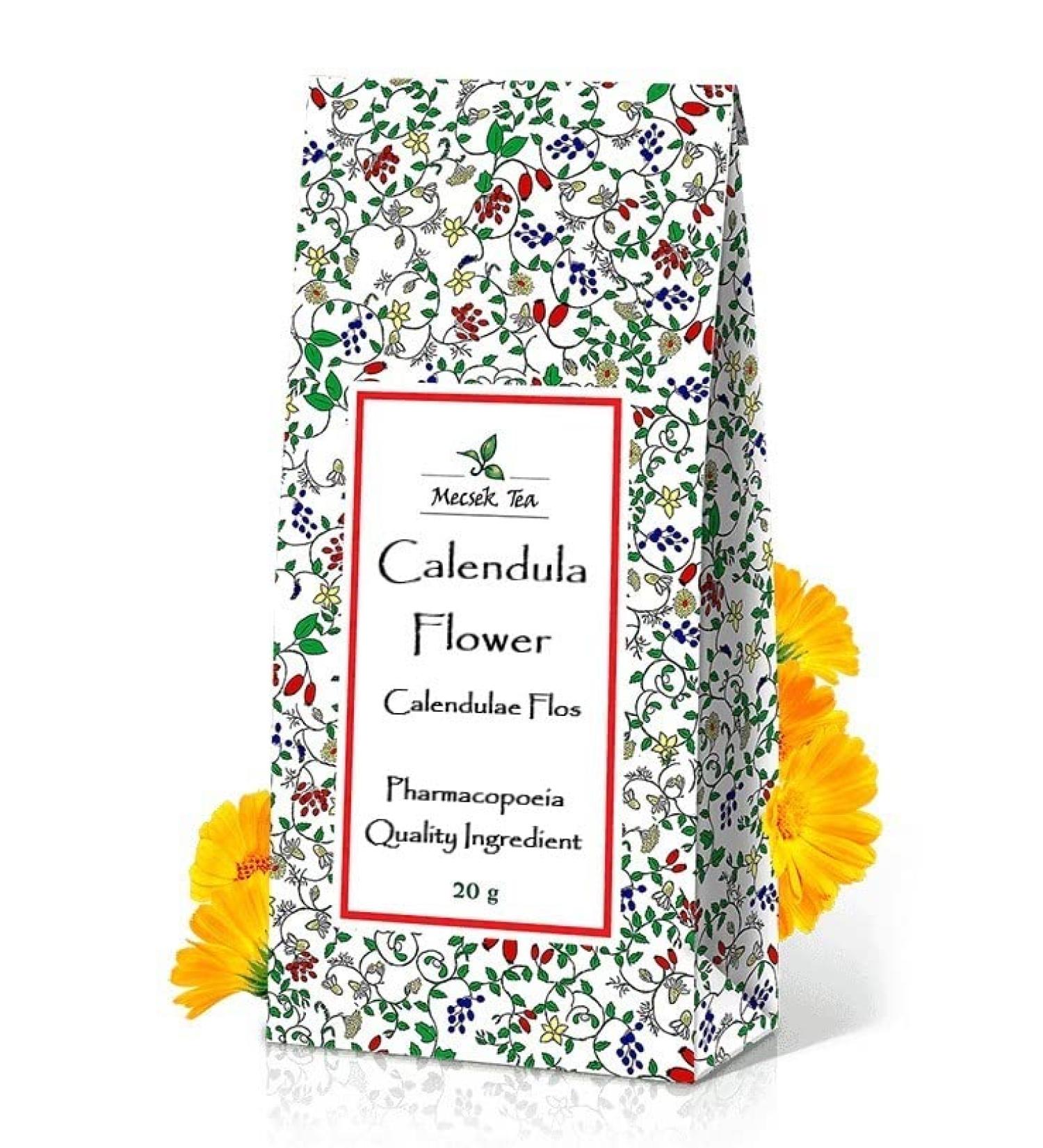 Calendula Flower Herbal Natural Premium Loose Leaf Tea 20g Calendulae Flos