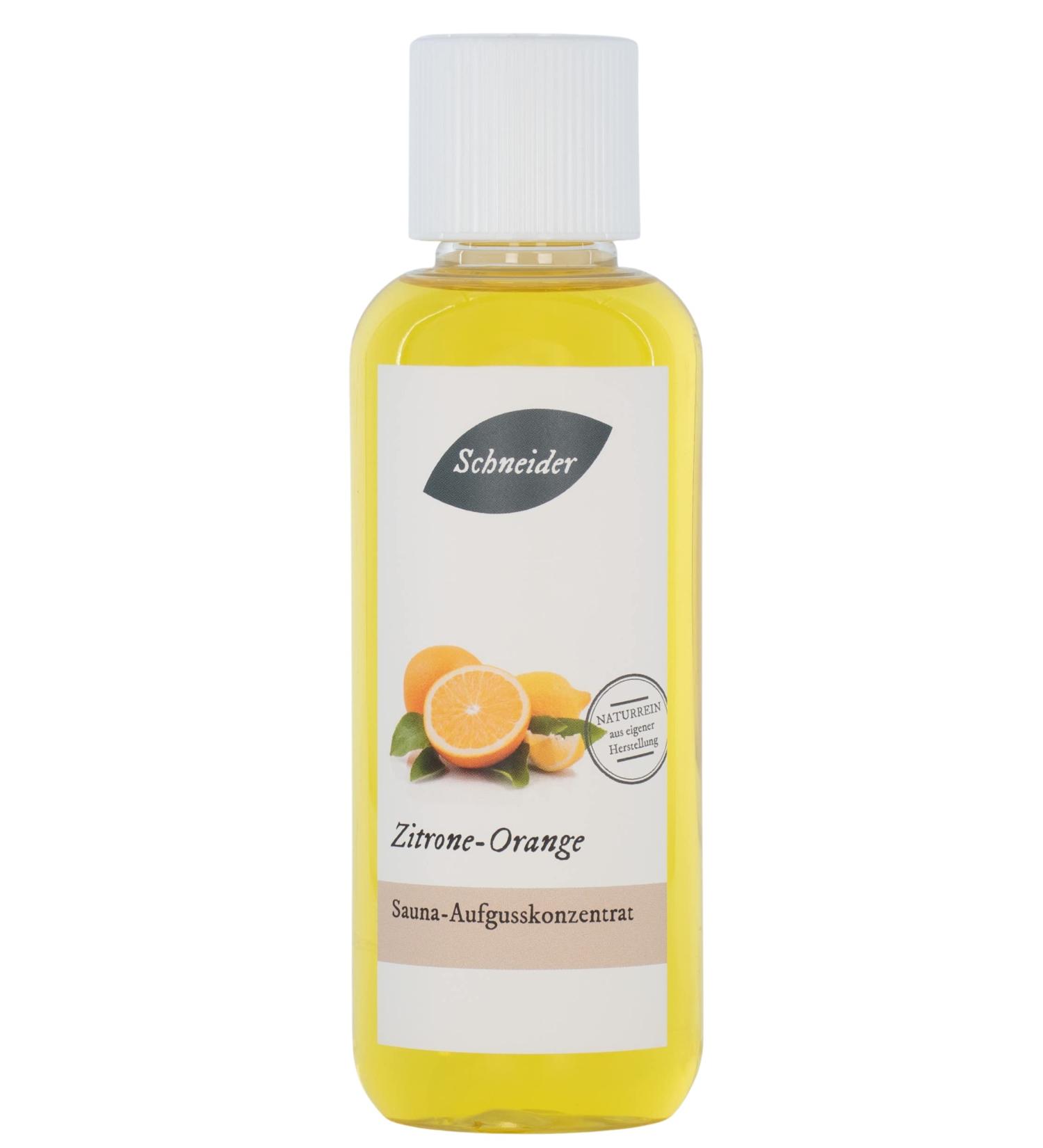 Buy Saunabedarf Schneider Lemon Orange Infusion Concentrate 250ml - Premium Sauna Experience | International Shipping Available - Buy Online on GoSupps.com