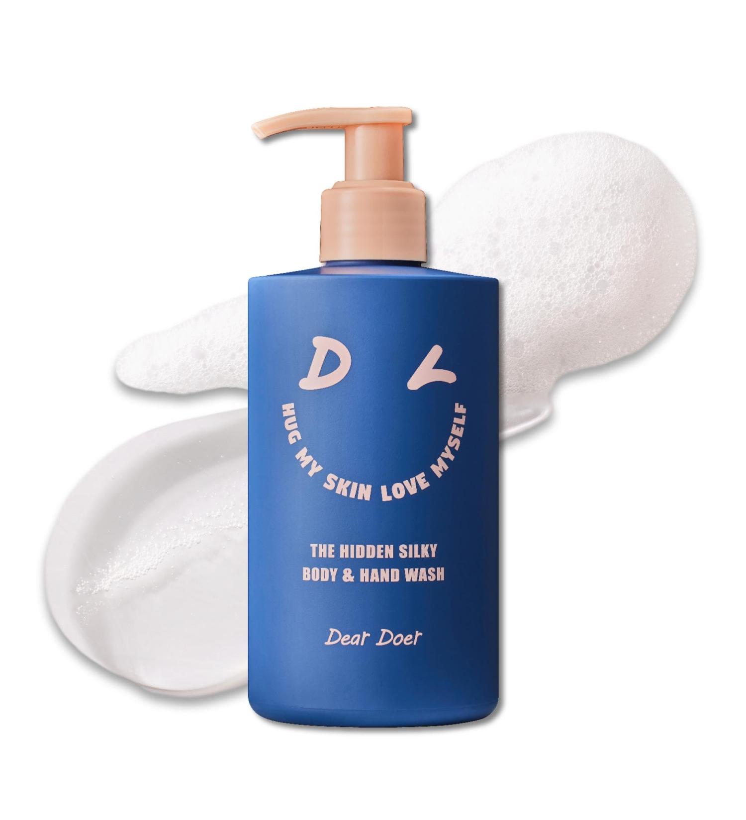 Dear Doer Hidden Silky Body & Hand Wash | Vegan pH-Balanced 10.14 fl.oz - 100% Plant-Based Surfactants with Natural PHA & LHA | International Shipping - Buy Online on GoSupps.com