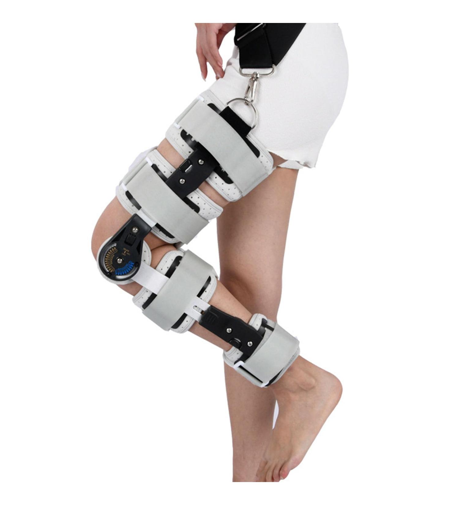 SFKLYU Adjustable Knee Joint Fixation Bracket - Post Knee Immobilizer Support for Men and Women | Ideal for Meniscus Tear & Arthritis - Buy Online on GoSupps.com