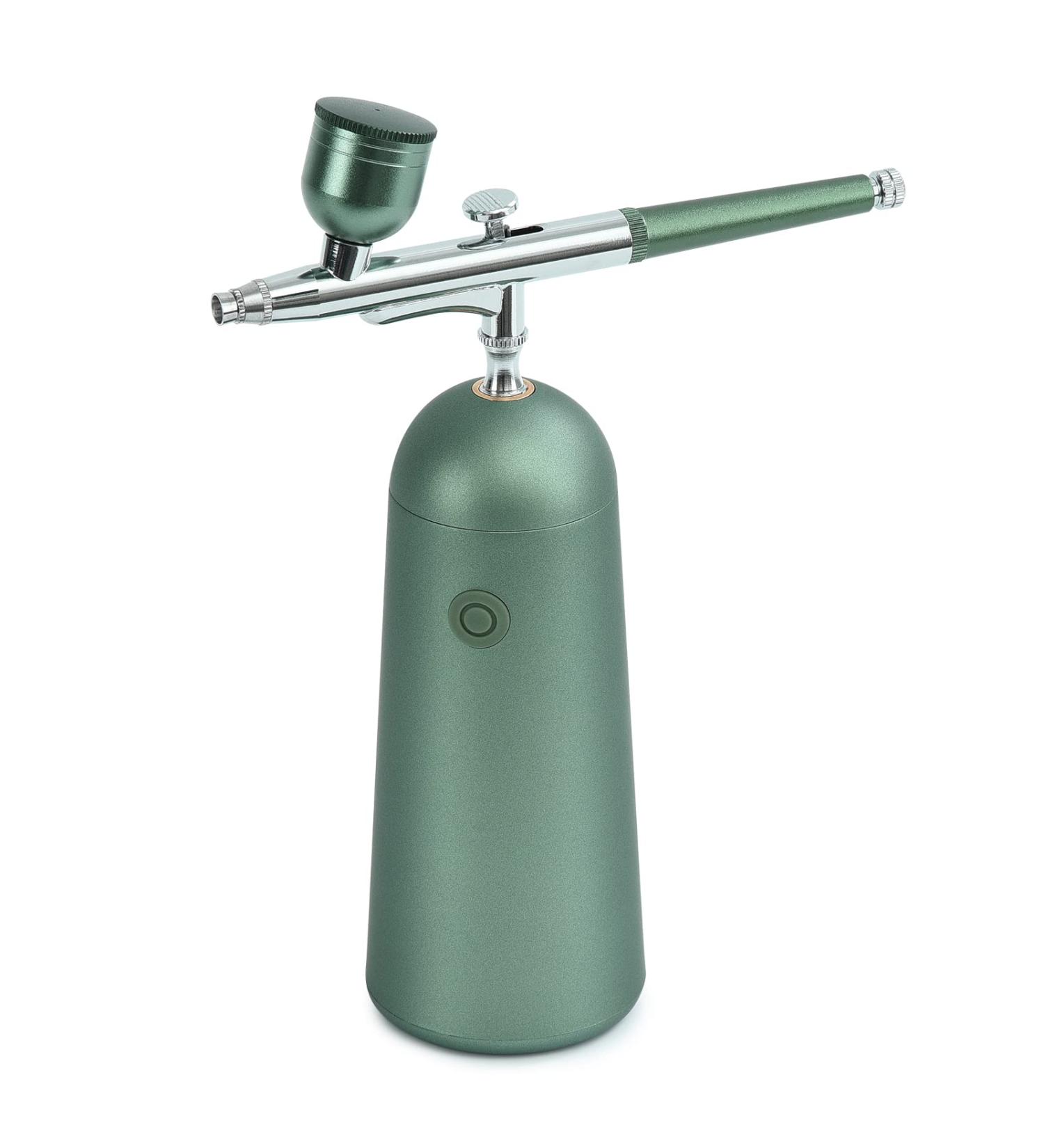 Mini Airbrush Kit with Compressor - Cordless Rechargeable Handheld Airbrush Gun for Painting, Tattoo, Nail Art, Makeup - 0.3mm Nozzle Portable Airbrush for Cake and Barber - Buy Online on GoSupps.com