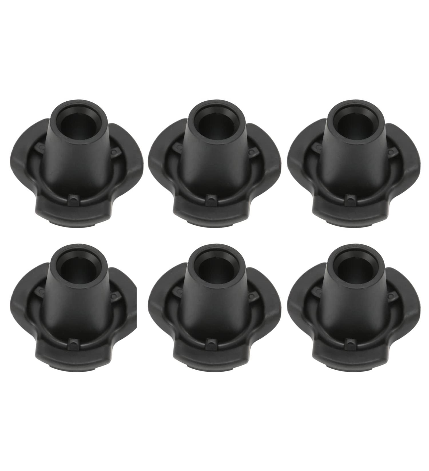 Walking Cane Tips 16mm0.63in Inner Diameter Crutch Foot Covers Waterproof Skid Resistance Multipurpose Aluminium Gaskets for - Buy Online on GoSupps.com