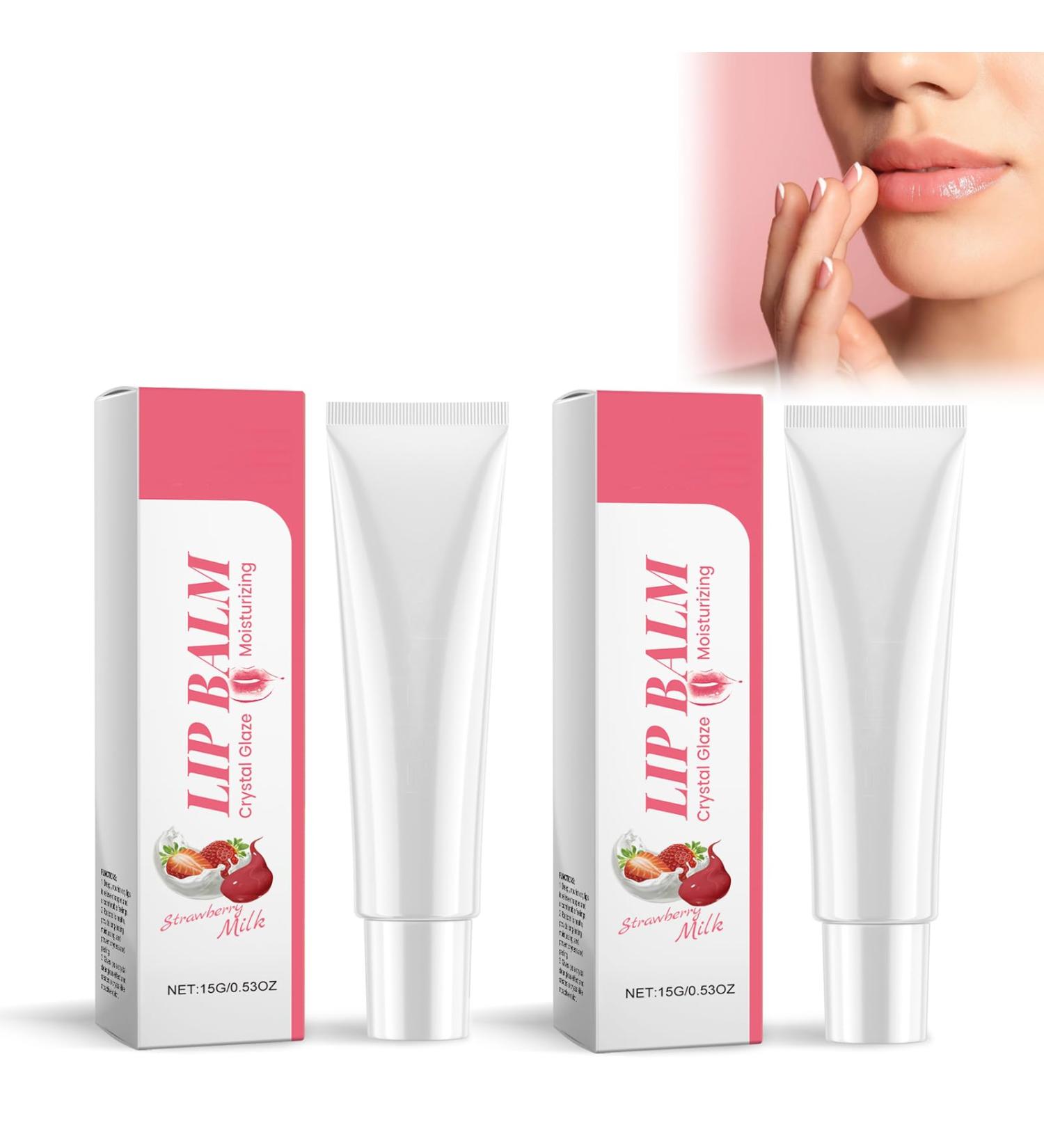  Zynewa Moisturizing Lip Balm (2 Pieces Strawberry Milk) - Buy Online on GoSupps.com