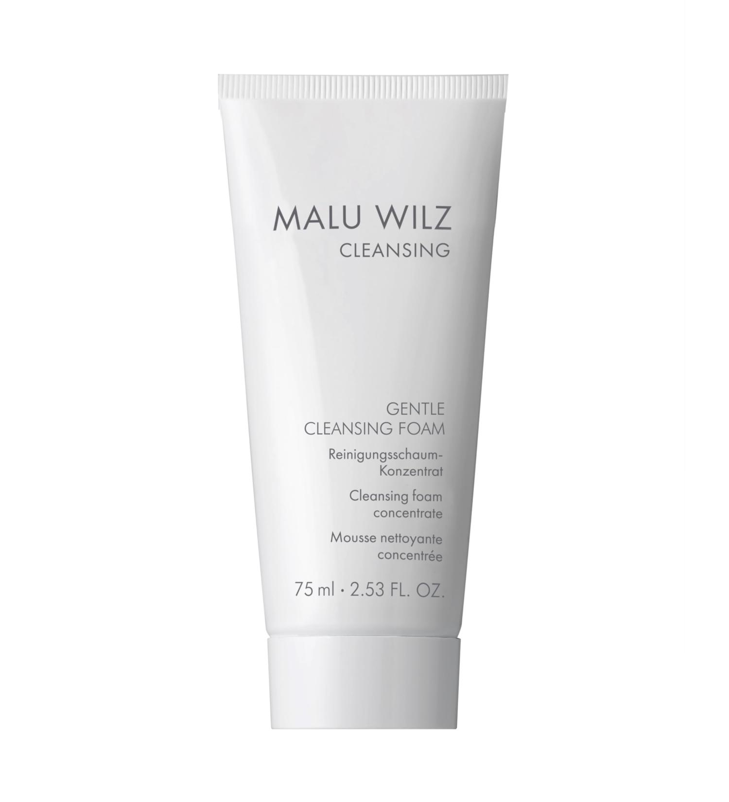 Malu Wilz Gentle Cleansing Foam 75ml | Premium Facial Cleanser & Makeup Remover | Mild & Effective Skincare Solution - Buy Online on GoSupps.com