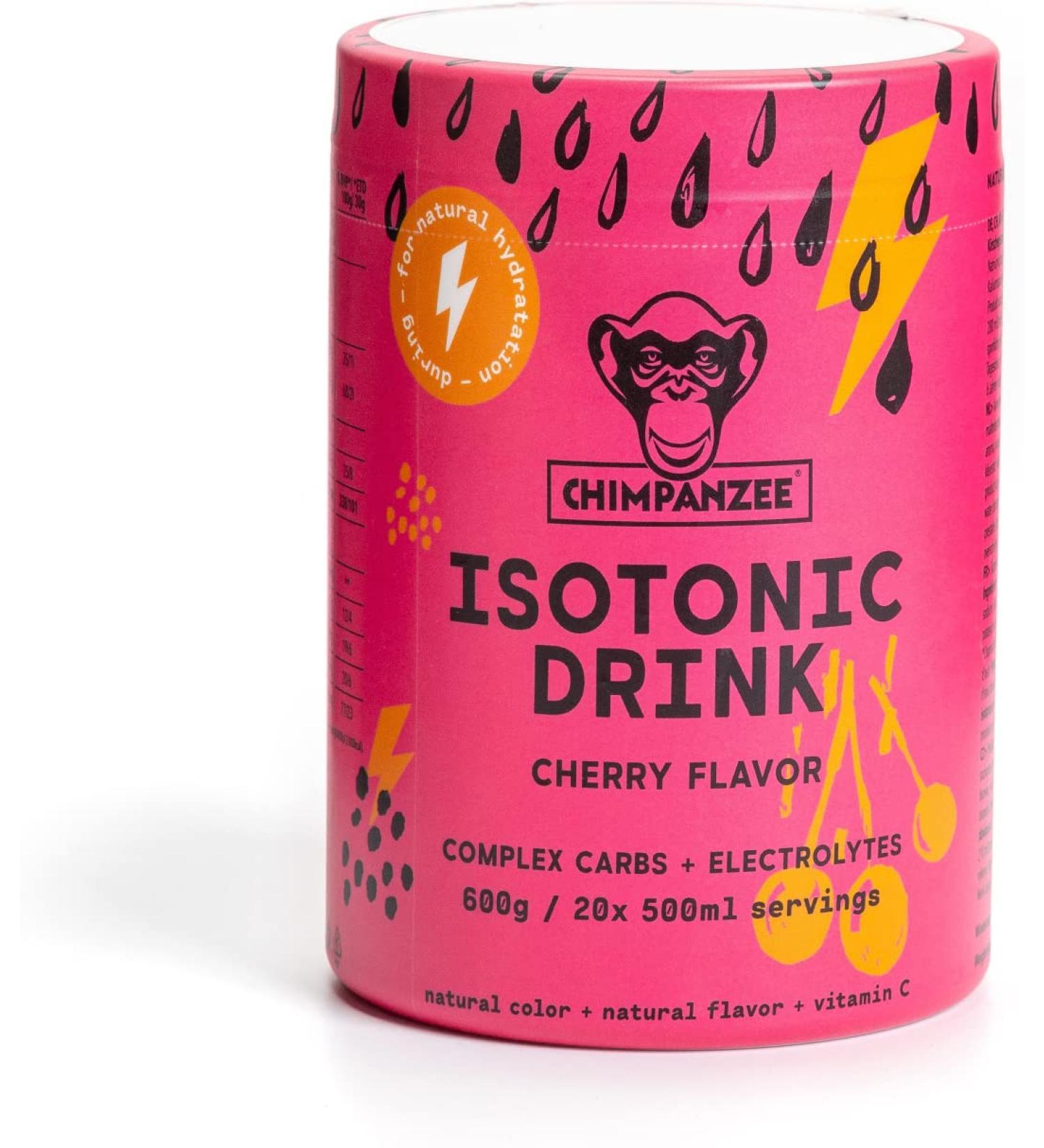CHIMPANZEE CHIMPANZEE Gunpowder Energy Drink 600g Wild Cherry (VE 1/Price per Box) Nutrition Red Standard Size