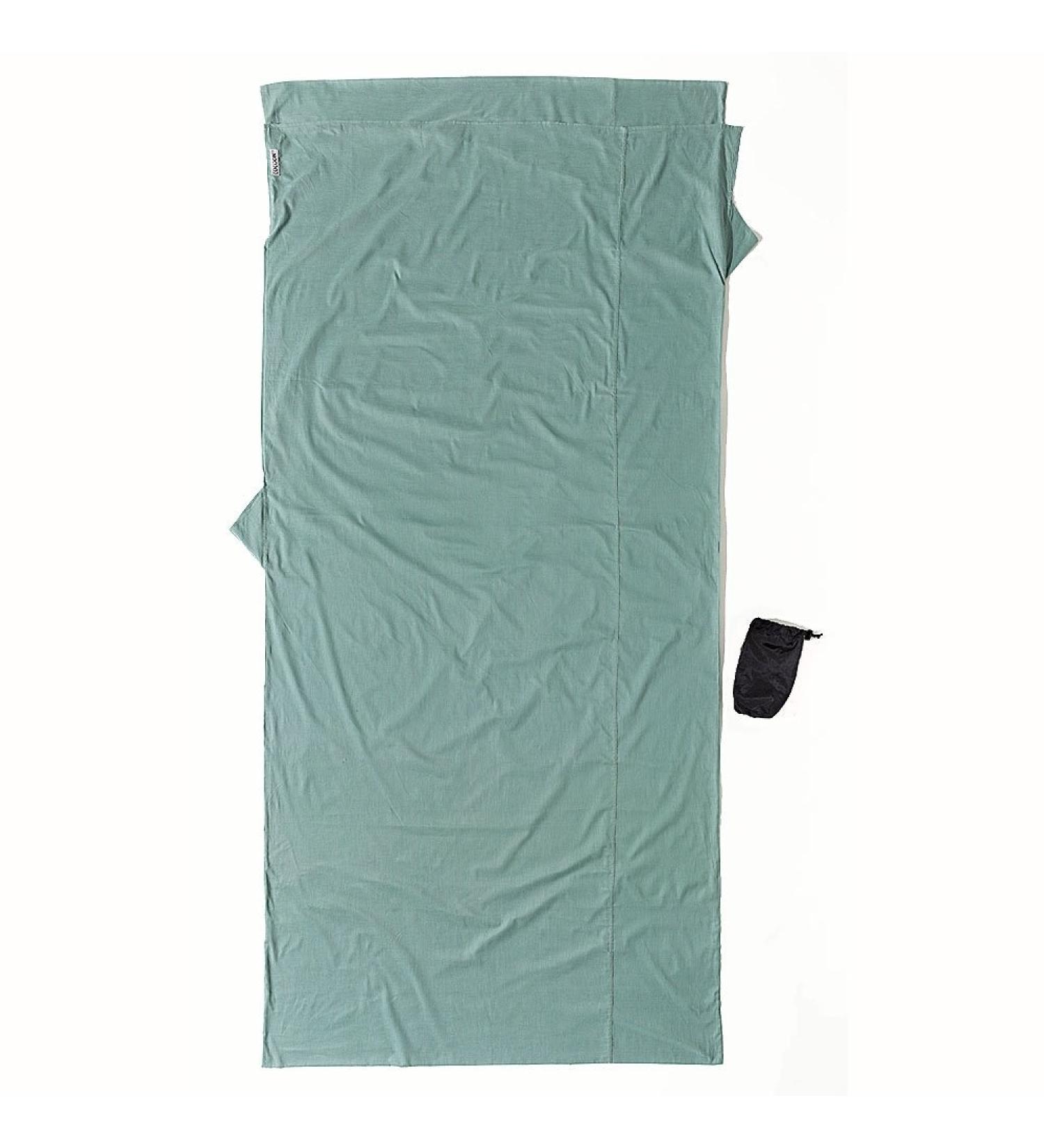 Cocoon Cotton TravelSheet 86"x35" Cactus Blue