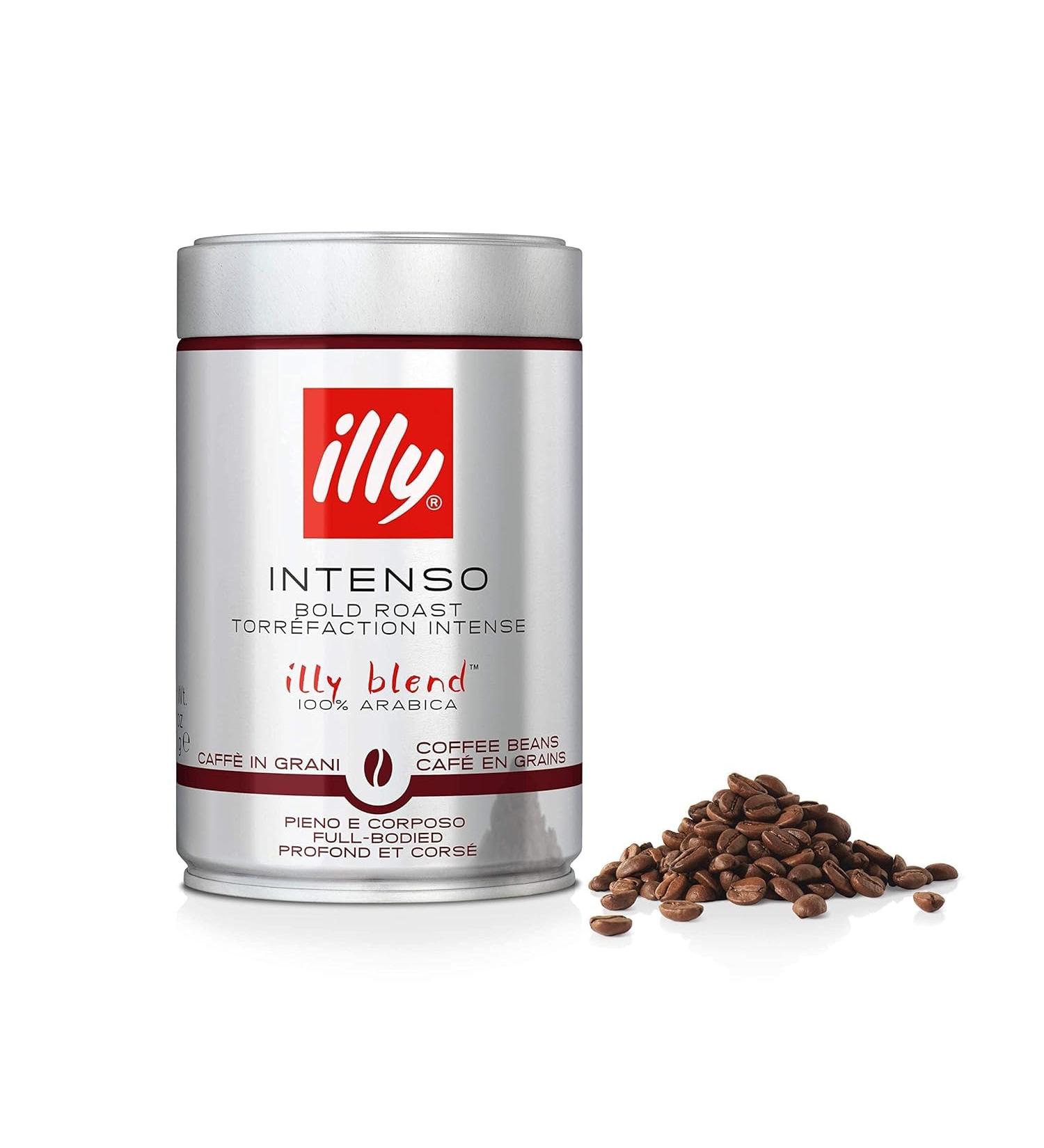 Illy INTENSO Roasted Coffee Beans 6 x 250g Boxes - Buy Online on GoSupps.com