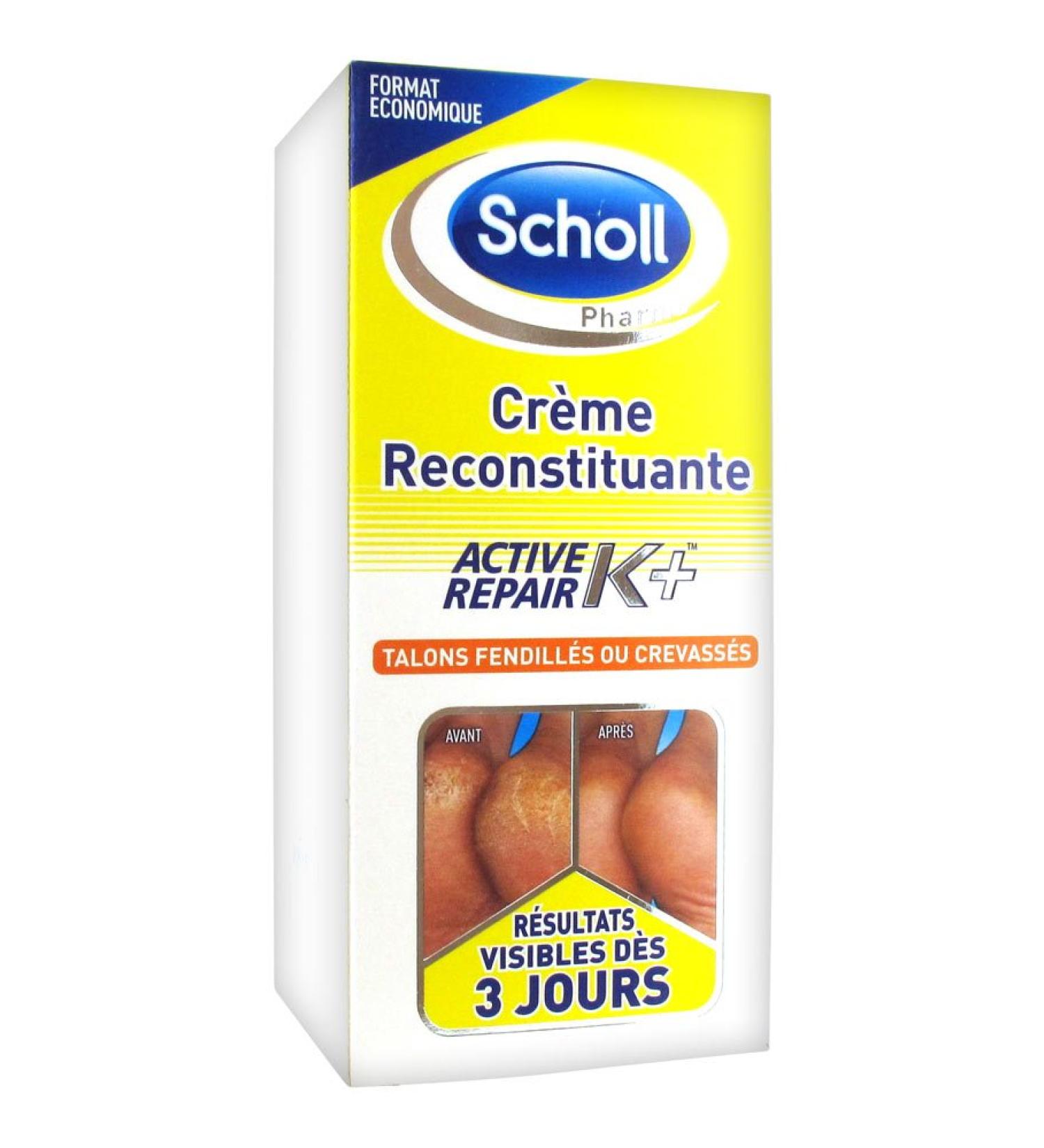 Scholl Active Repair K+ chapped heels ointment for brittle or cracked heels 120 ml