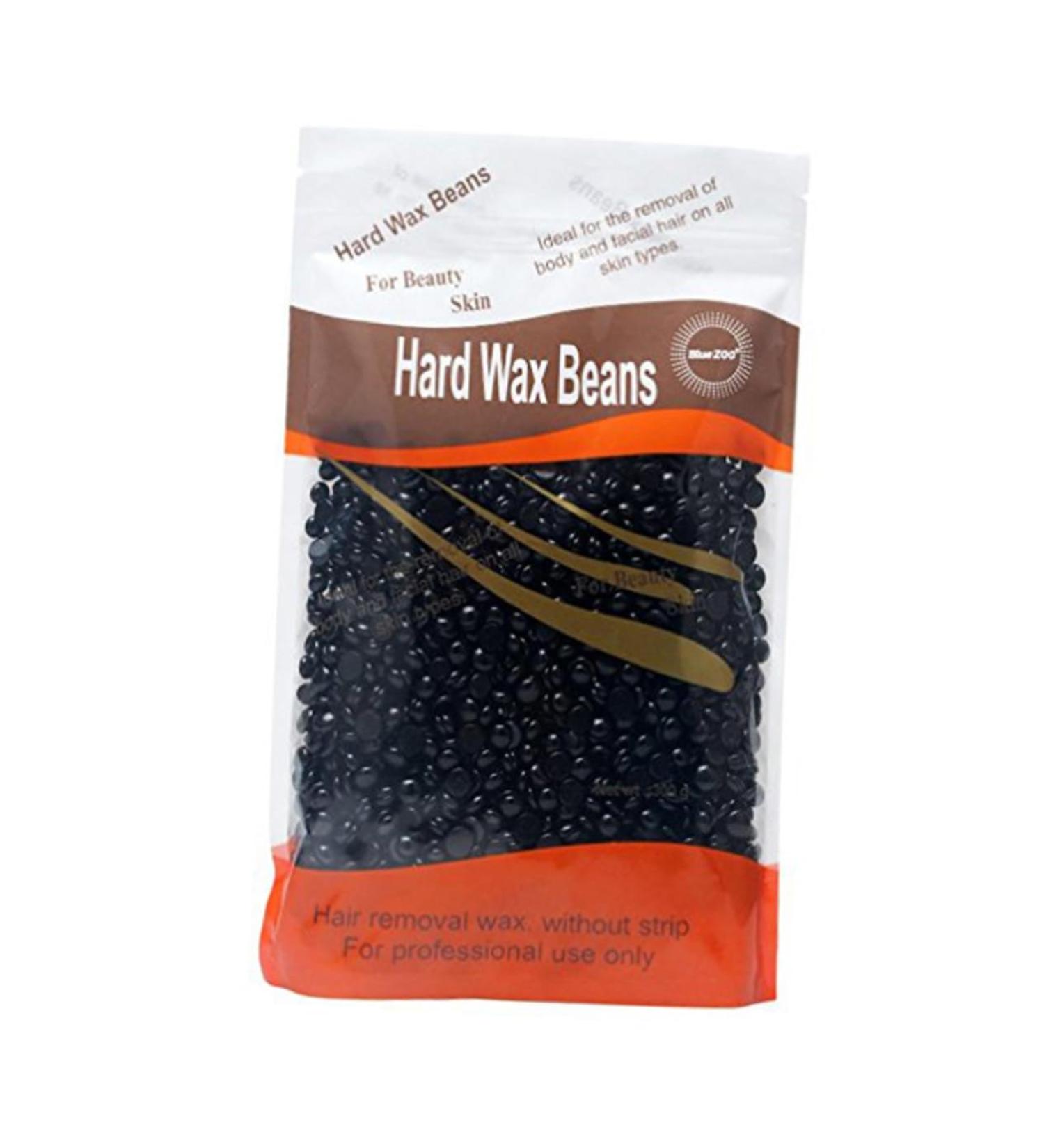 PopetPop Beans Wachsperle Pfau - Premium Hair Removal Wax Beans for Face & Body | Depilatory Beads in Black Currant - Buy Online on GoSupps.com