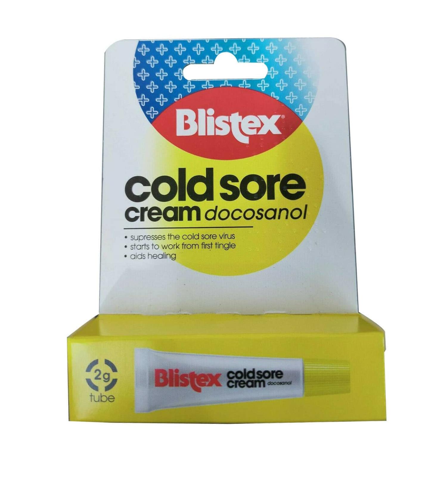 BLISTEX COLD SORE CREAM 2G