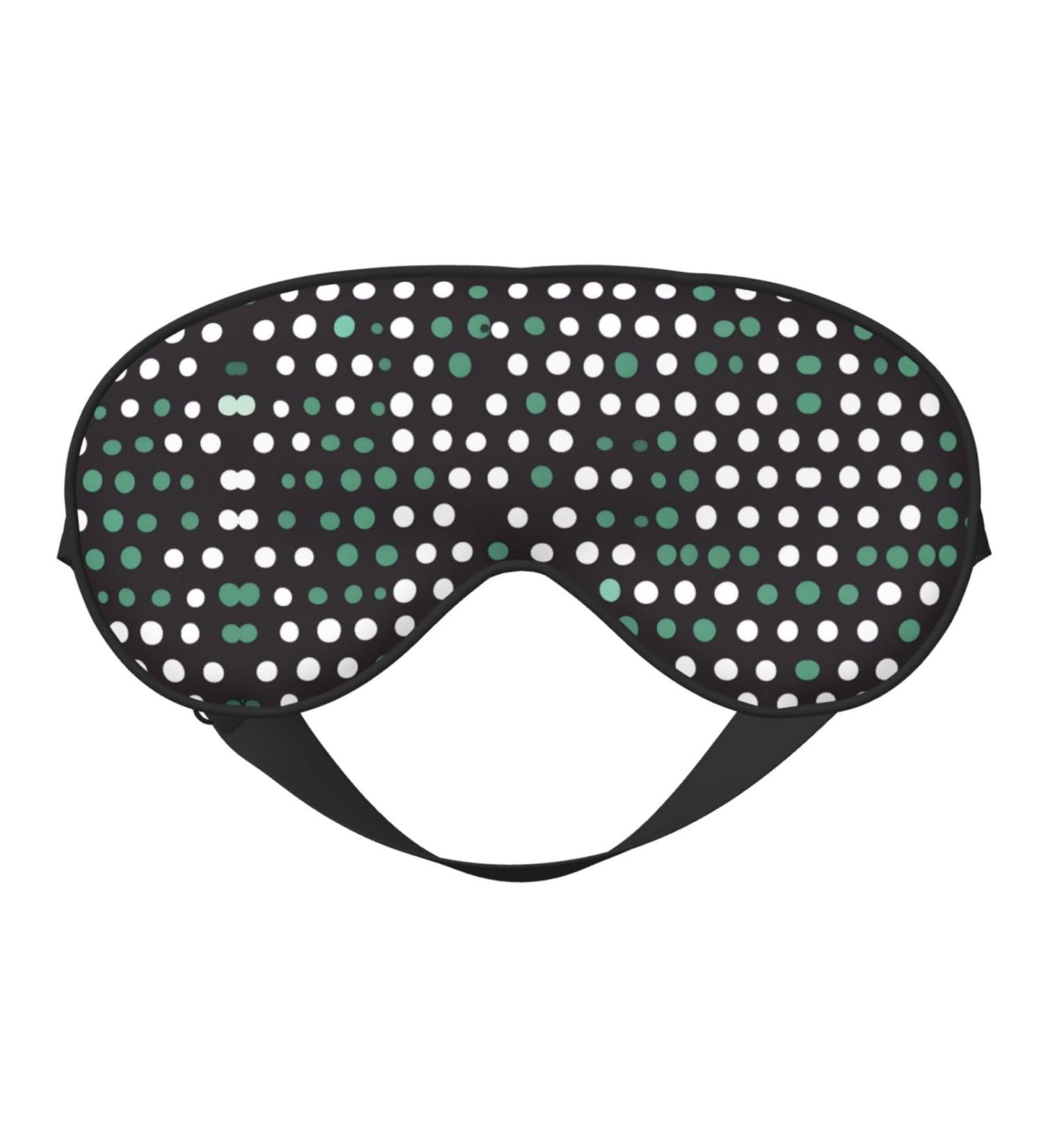 Shop Cute Polka Dot Soft Sleep Eye Mask - Breathable Eye Patch for Travel & Relaxation | International Shipping Available - Buy Online on GoSupps.com