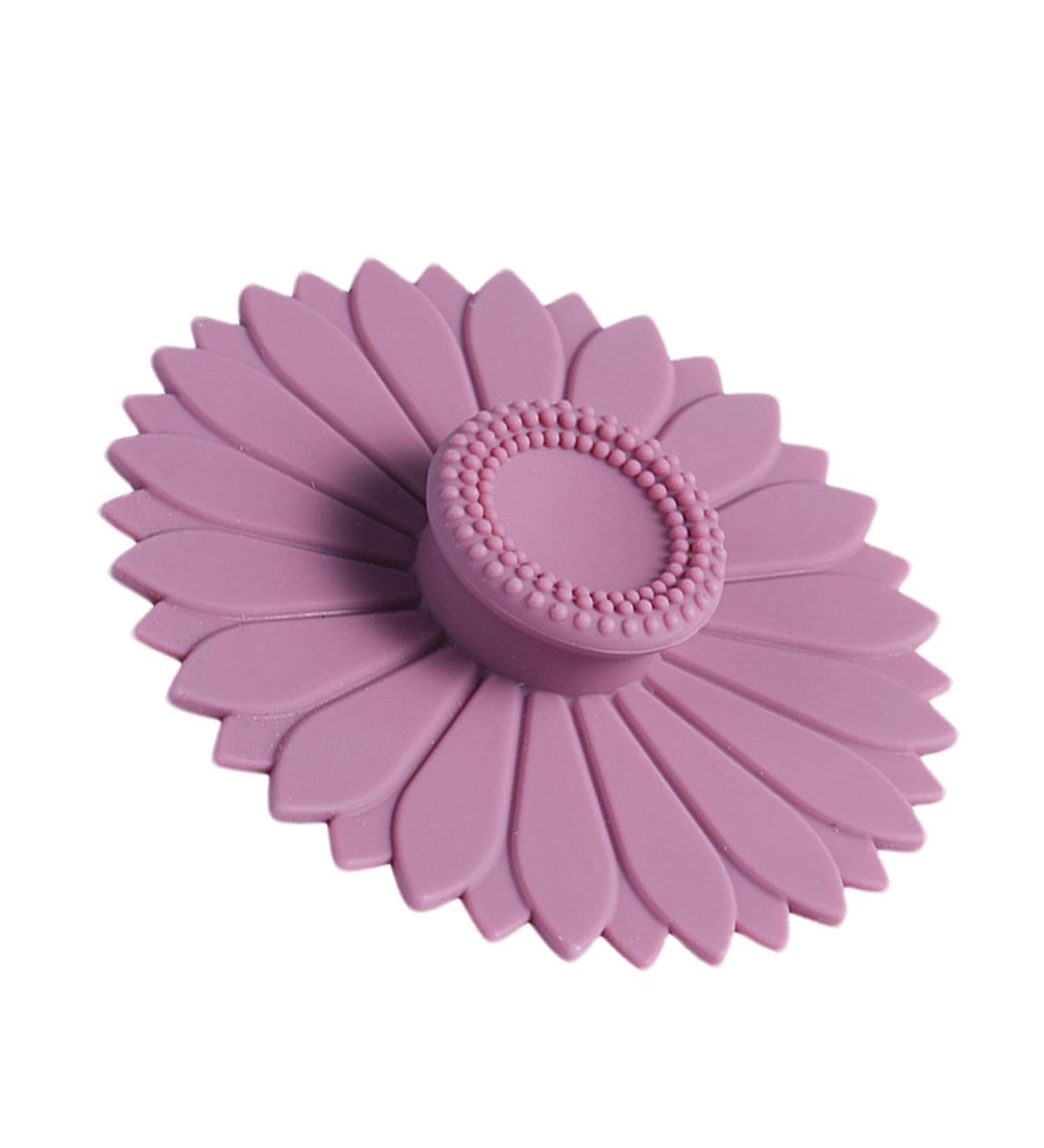 Silicone Lids for Cups Silicone Coffee Mug Lid for Tea Cup | Dustproof Wine Glass Covers Hot Cup Lids Drink Cup Dust for Steeping Drinks Enhancement Purple - Buy Online on GoSupps.com