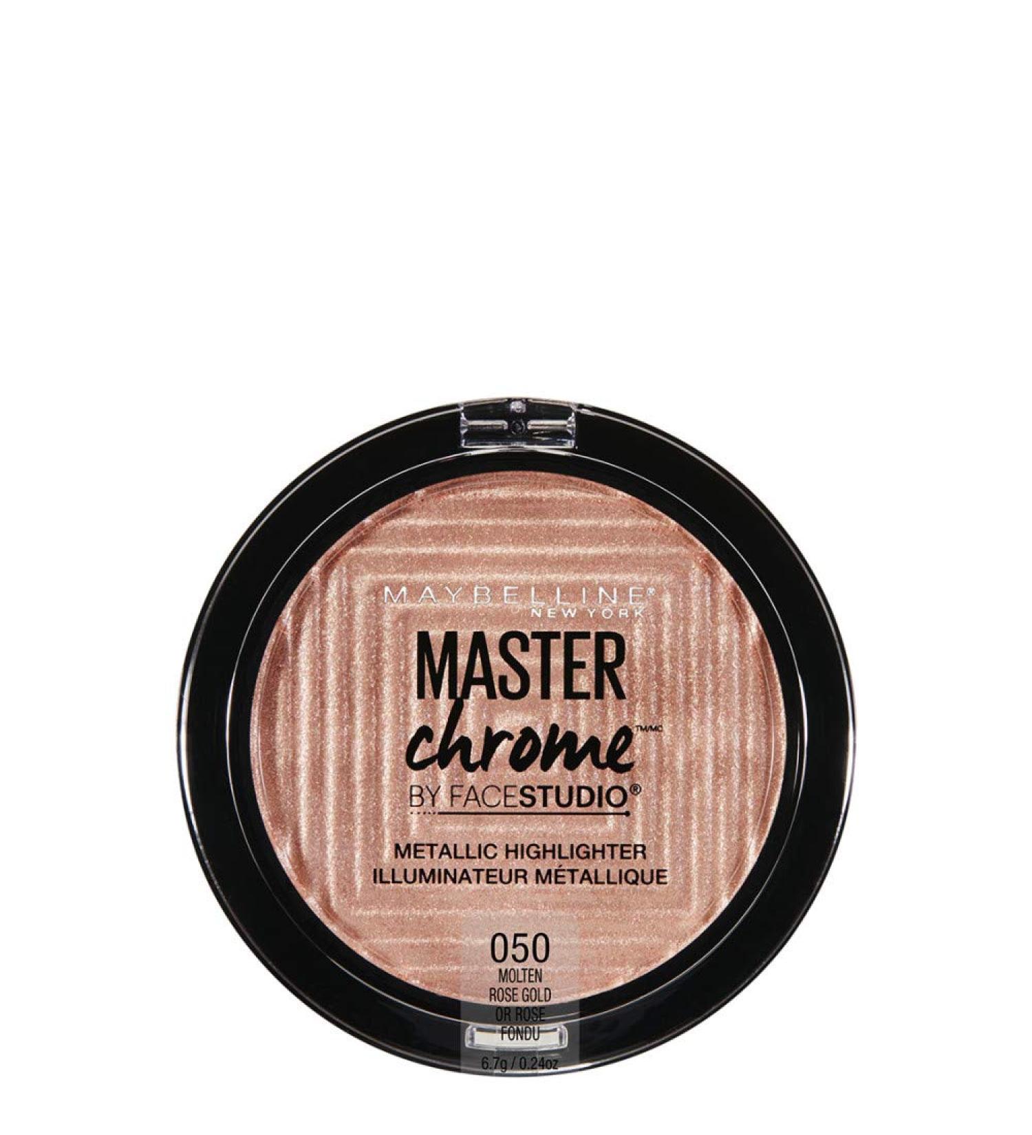 Maybelline Master Chrome Metal Highlighter No. 50 - Radiant Glow for a Perfectly Golden Finish - Buy Online on GoSupps.com