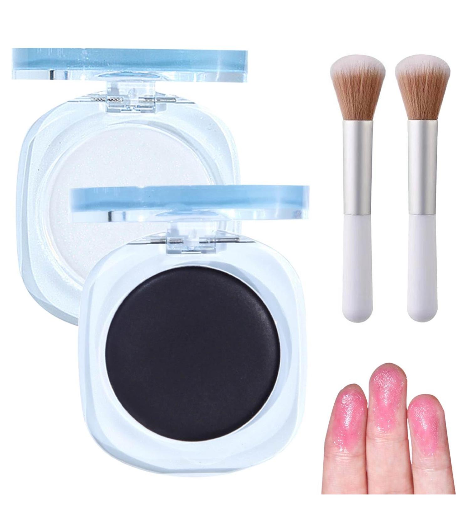 Magic Color Changing Blush - Black Color Changing Blush Black Cream Blush Color Changing Blush for Cheeks Makeup Blush Long Lasting (01#+02#) - Buy Online on GoSupps.com