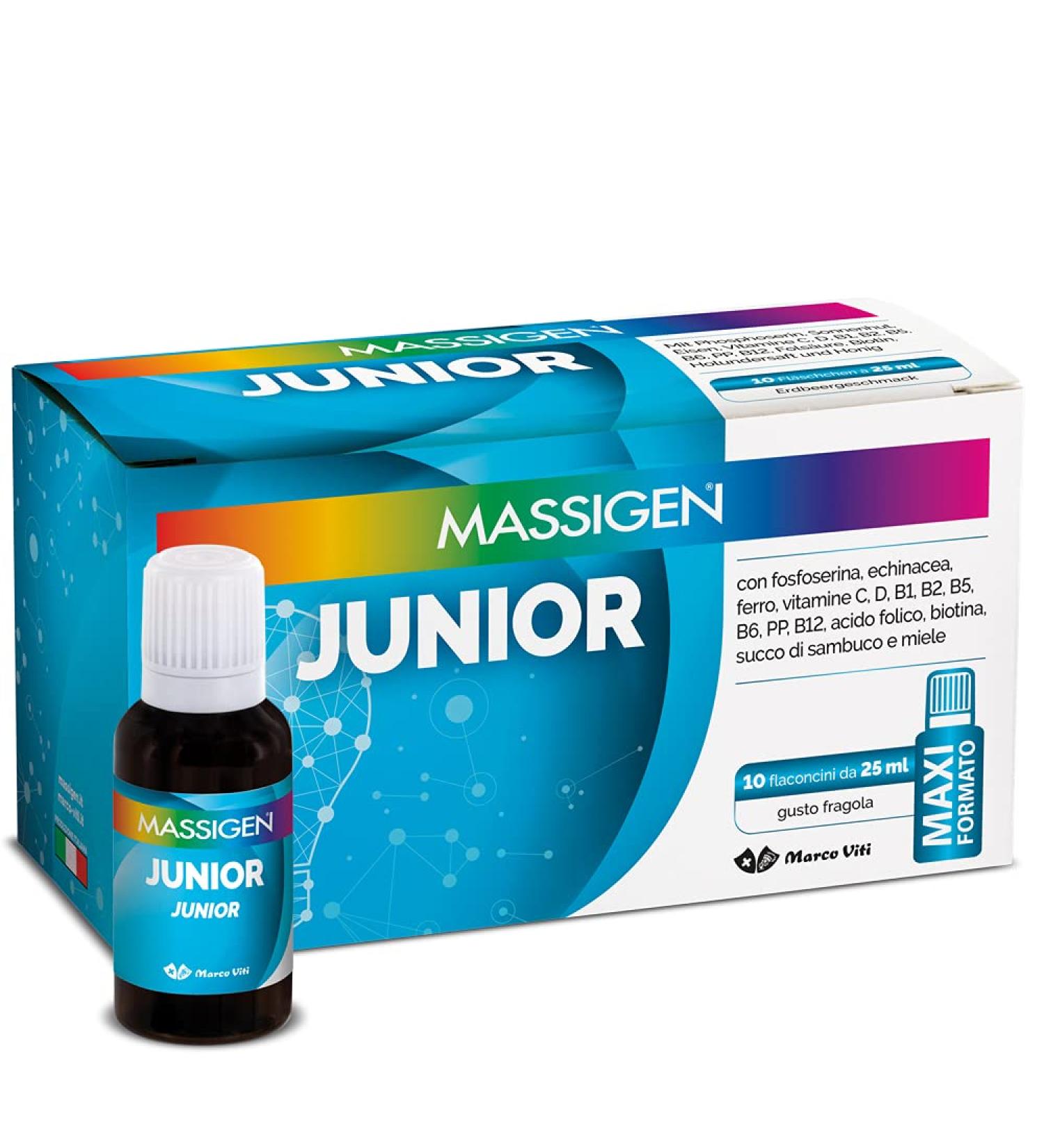 Massigen Junior 10 Flaconi Da 25 Ml