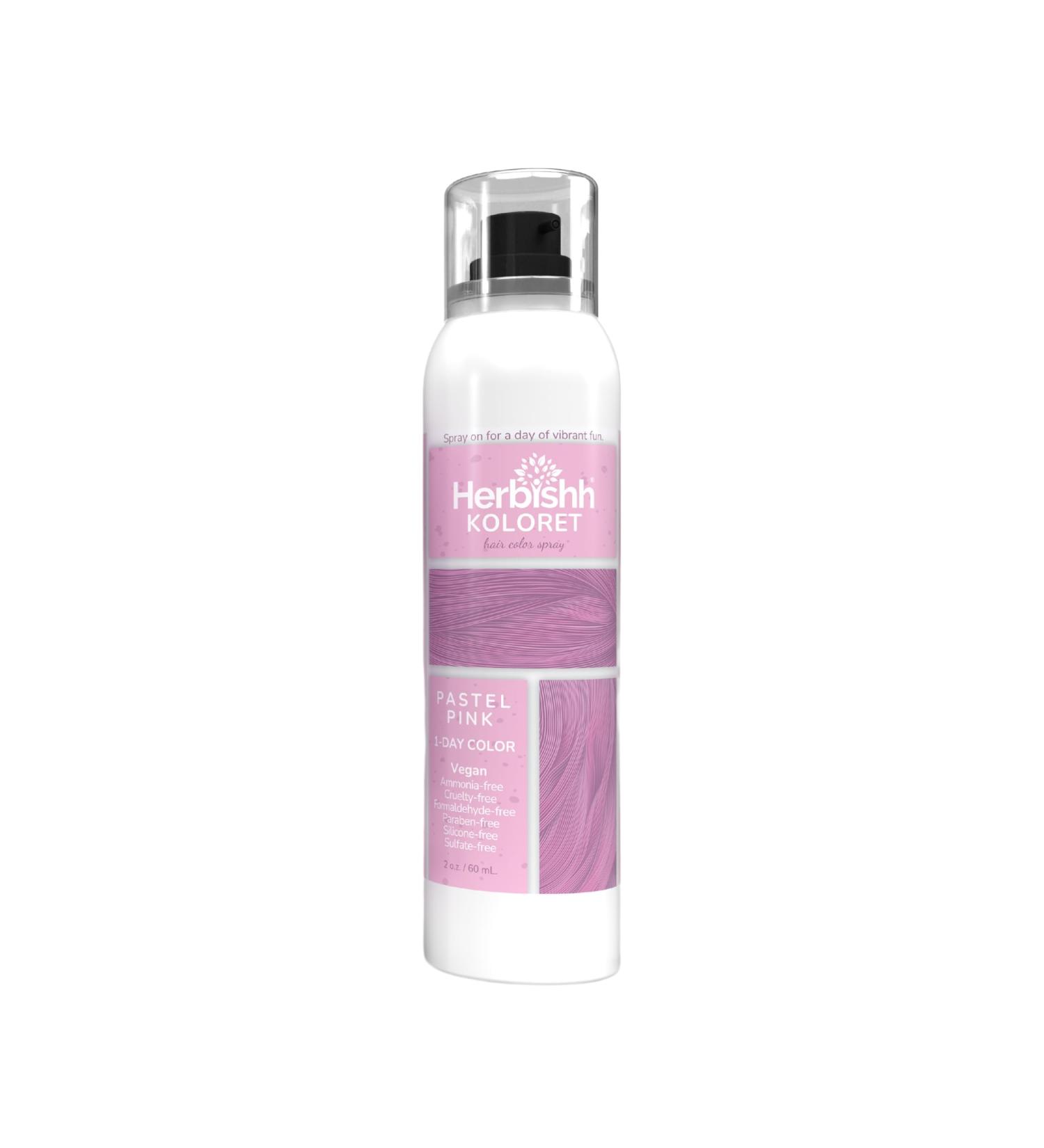Herbishh Hair Color Spray Temporary - Pink