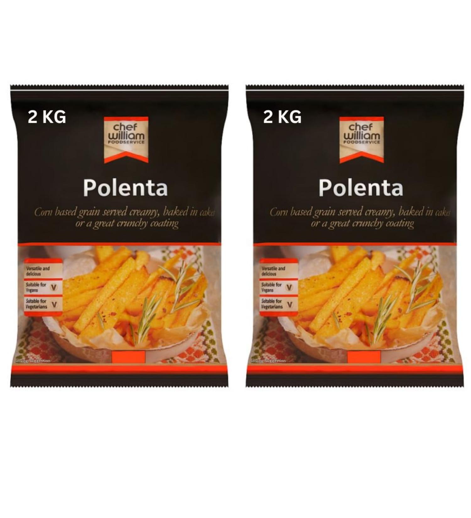 Corn Based Polenta Cornmeal 4kg (2x2kg)