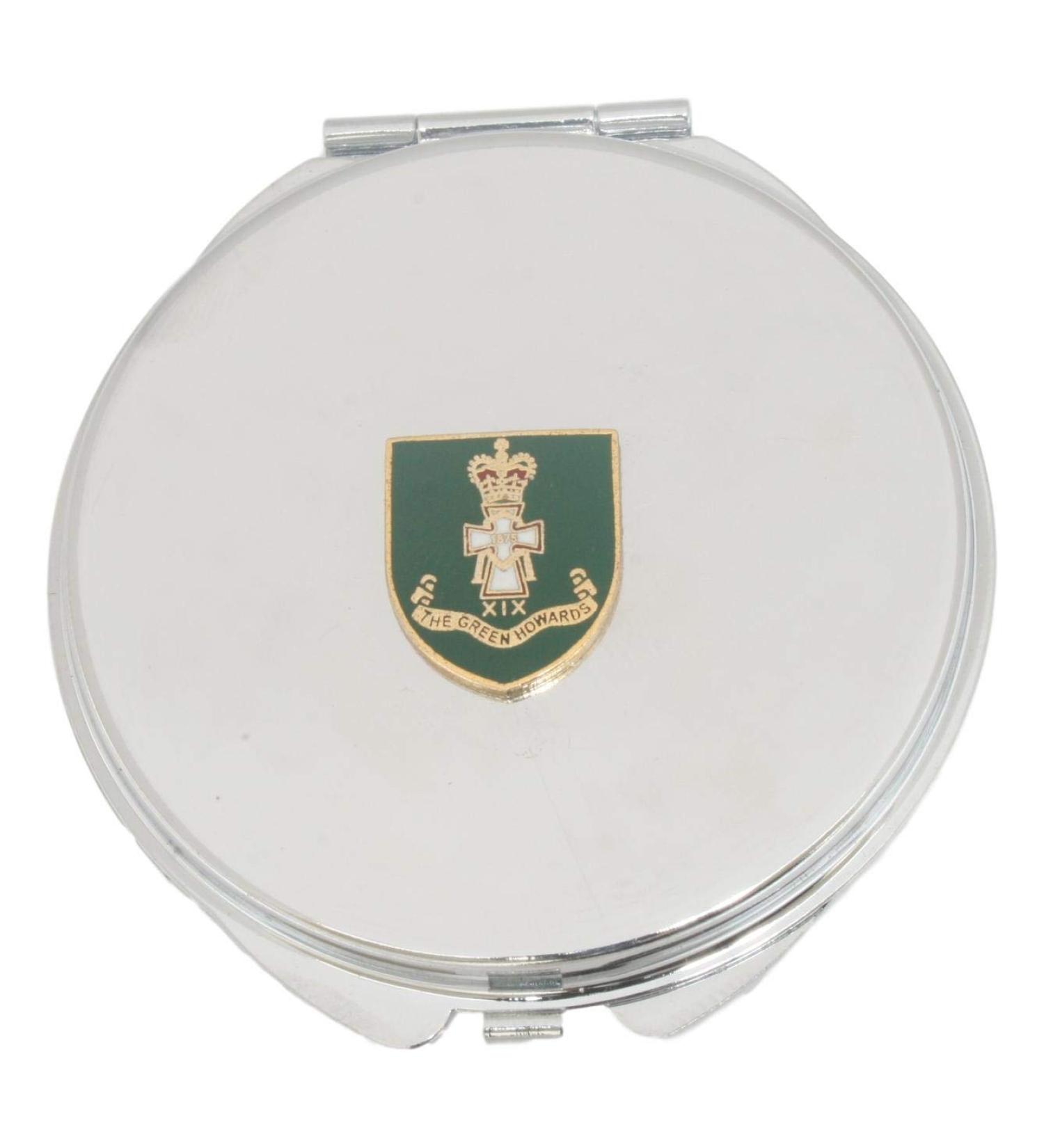Green Howards Compact Mirror Handbag Gift With Free Engraving ME40 - Buy Online on GoSupps.com
