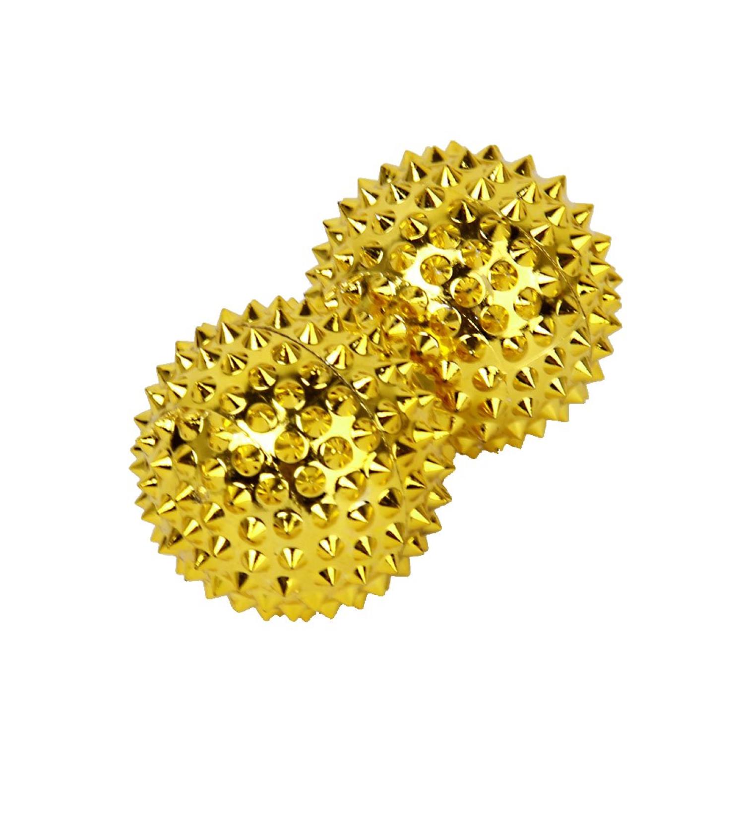 Chi -Enterprise Gold Magnetic Acupressure Balls (32mm) | Self-Healing Therapy for Pain Relief & Well-Being - Buy Online on GoSupps.com