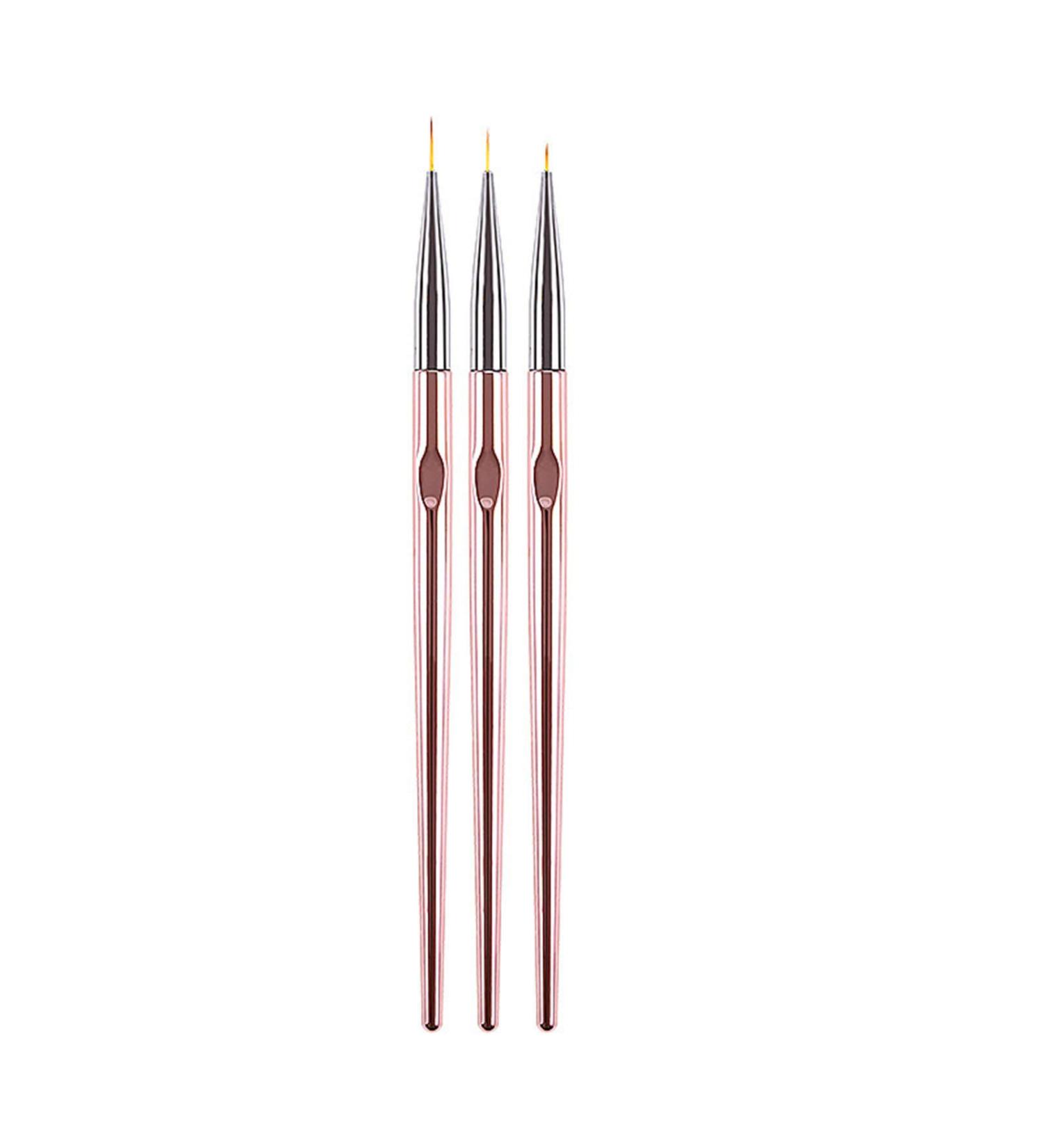 3 Pcs Nail Polish Pens Set - DIY Nail Art Sculpture Tools for Manicure & Salon Design - International Shipping Available - Buy Online on GoSupps.com