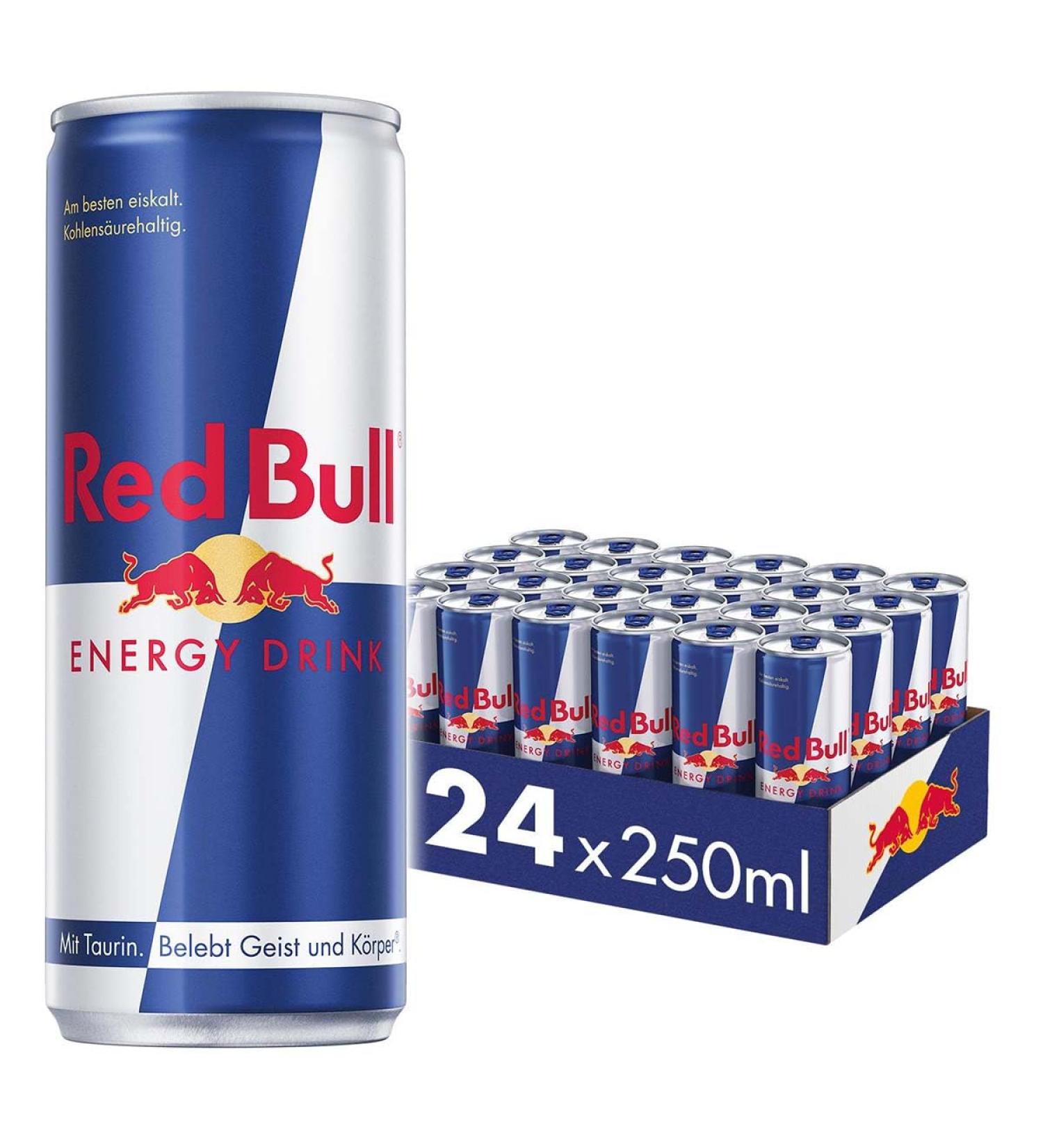  Red Bull Red Bull Energy Drink 24 x 250ml Disposable Boxes - Buy Online on GoSupps.com
