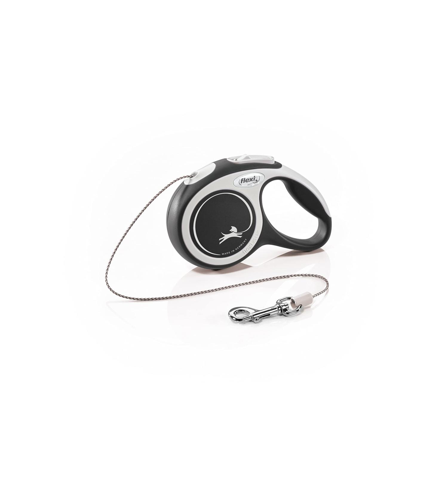 Buy Flexi Dog Leash - Extendable with Soft Handle 3m/5m/8m for Dogs 8-20kg XS Black | International Shipping Available - Buy Online on GoSupps.com