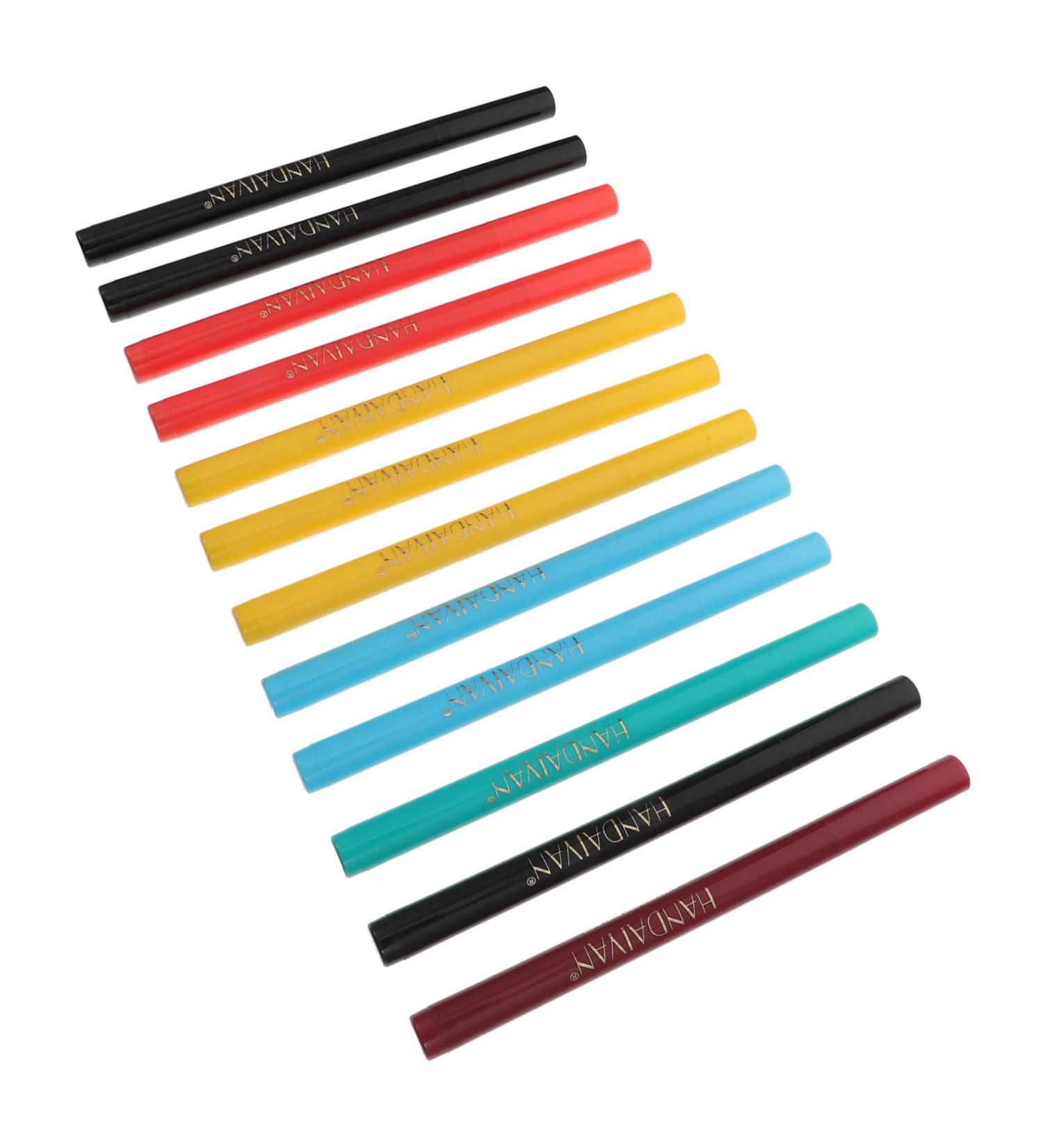 Angoily 24 Pcs Eyeliner Pencil Matte Colored Eyeliner Eyeline Liquid Pencil Liquid Eyeliner Makeup Painted 1 count (Pack of 1) As Shownx2pcs - Buy Online on GoSupps.com