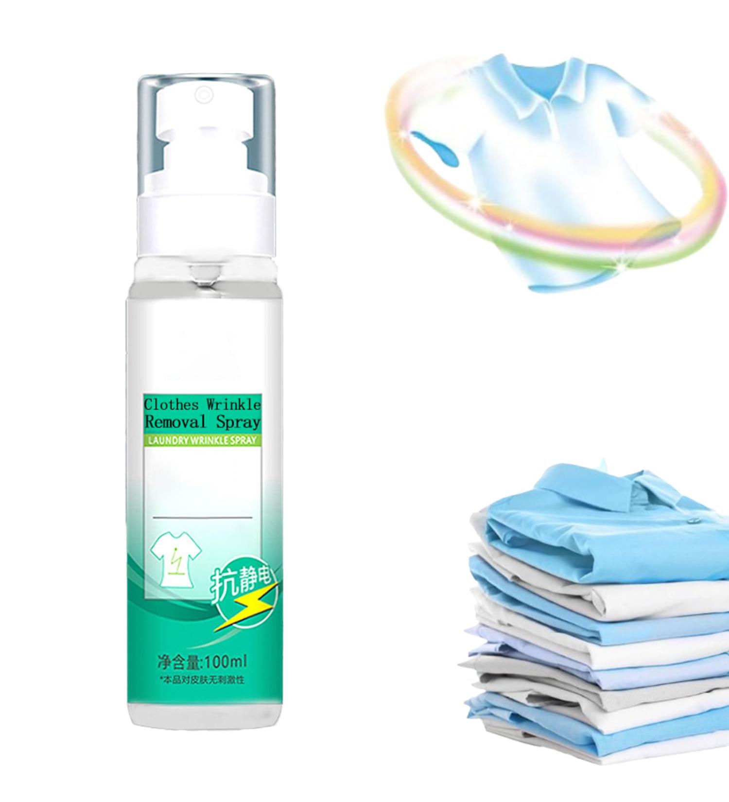 Gentle Formula Portable Clothing Wrinkle Releaser Spray 3.51fl.oz/100ml Portable Clothing Wrinkle Releaser Spray Travel Size Clothing Wrinkle Releaser Spray for Clothes (1pcs) - Buy Online on GoSupps.com