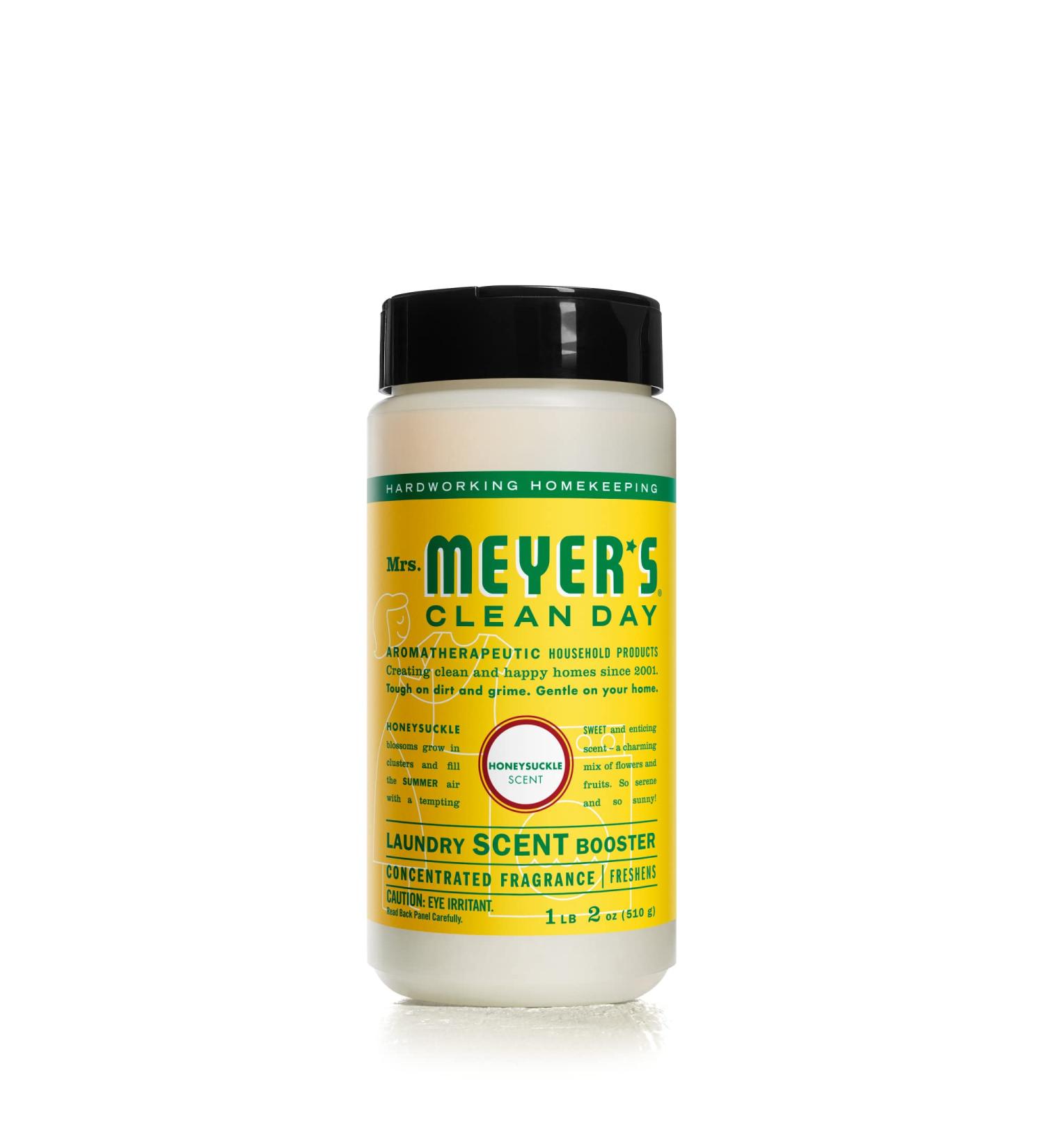 Mrs. Meyer's Laundry Booster - Honeysuckle 18 oz | For Enhanced Cleaning with Liquid Detergent or Pods - Buy Online on GoSupps.com