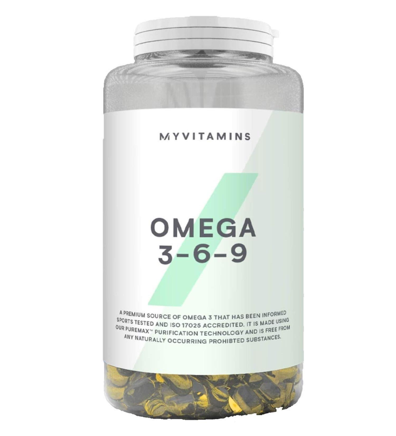My protein Omega 3 6 9 120 capsules