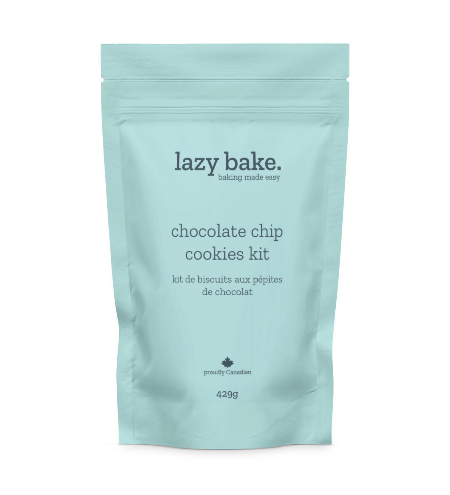 Lazy Bake Chocolate Chip Cookie Mix. Create Soft And Chewy Chocolate Chip Cookies At Home. Dessert And Snacks For Kids. 100% Made in Canada. 429g (Pack of 1) - Buy Online on GoSupps.com
