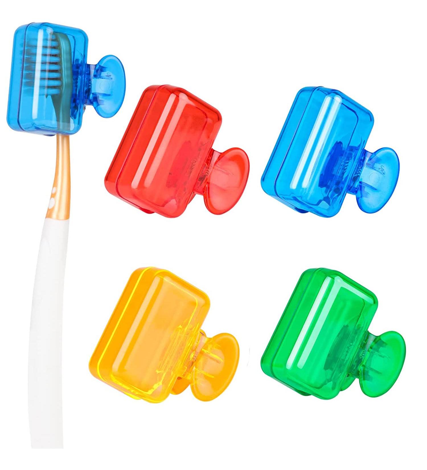 4 Pack Toothbrush Head Covers - Travel Protector Caps for Brush Hygiene on the Go - Buy Online on GoSupps.com