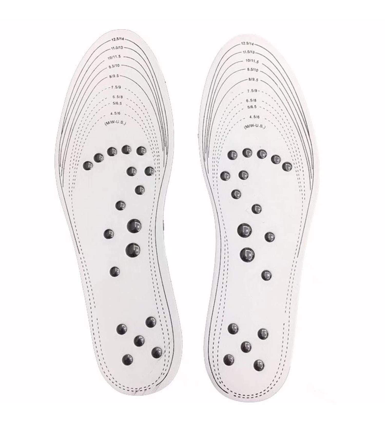 FSCLJ Magnetic Massage Insoles - Pain Relief & Health Improvement | Magnetic Shoe Inserts (2 Pairs) - Buy Online on GoSupps.com