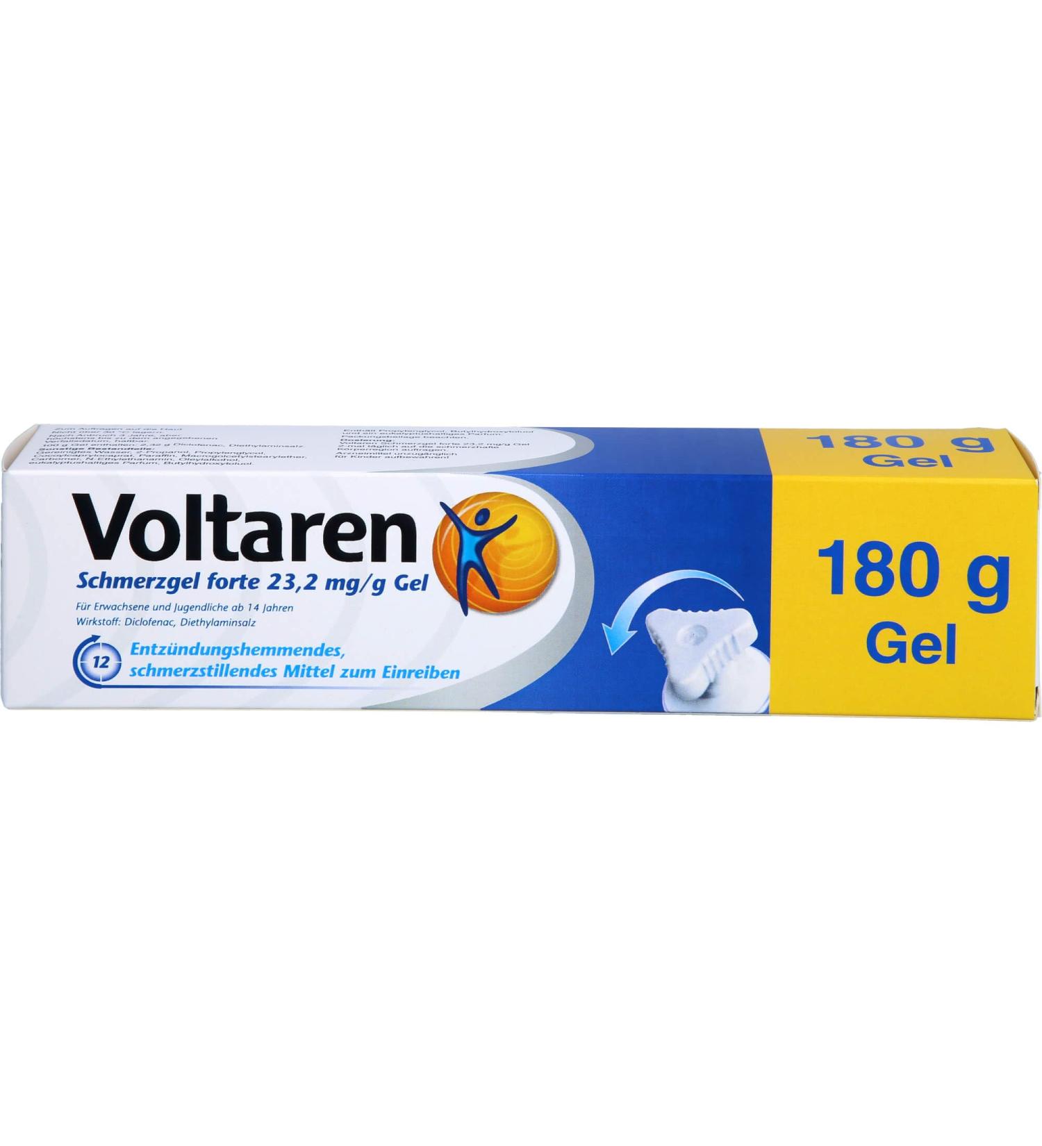 Buy Voltaren Pain Gel Forte 23.2 mg/g - Fast Relief for Joint & Muscle Pain | International Shipping Available - Buy Online on GoSupps.com