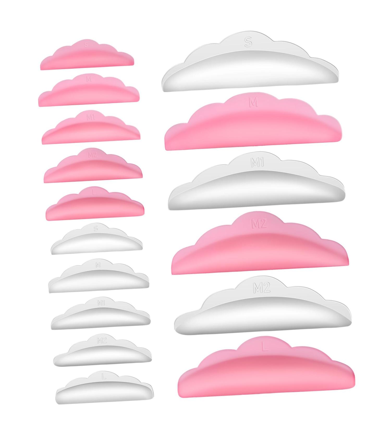 Angoily 20 Pairs Eyelash Aid Eyelash Perm Rollers Lash Lift Tool Eyelash Perming Curler Lash Lifting Rods Eyelash Curler Rubber Lash Lift Pads for Make up Silica Gel Bagged Silicone Pad medium - Buy Online on GoSupps.com