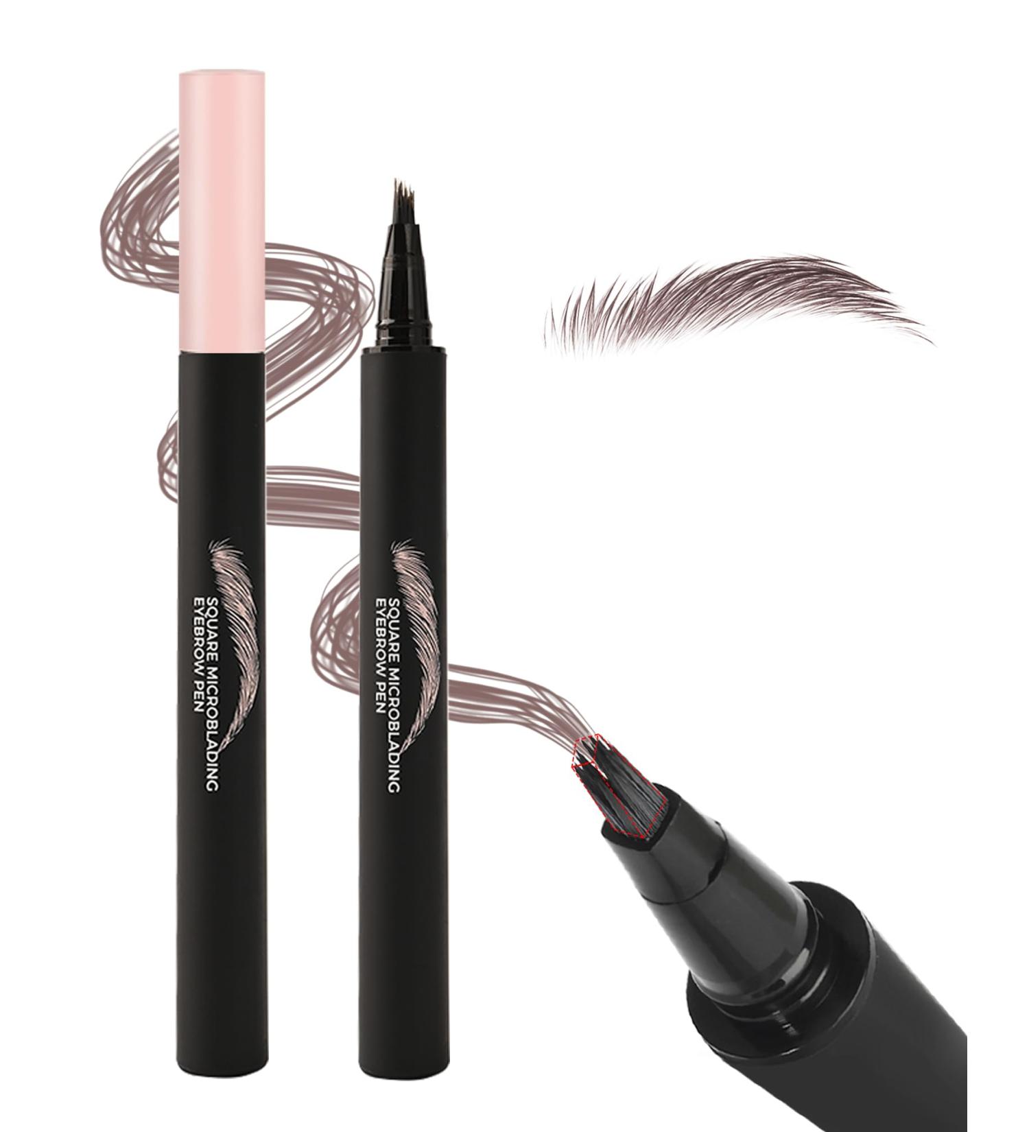 Eyebrow Powder Kit Waterproof 2 Couleurs Eyebrow Powder Palette Sourcils Longue Tenue Sourcil Maquillage Poudre Palette a Sourcils R sultat Naturel Facile colorer Avec Pinceau Rasoir-01 01#Brown - Buy Online on GoSupps.com