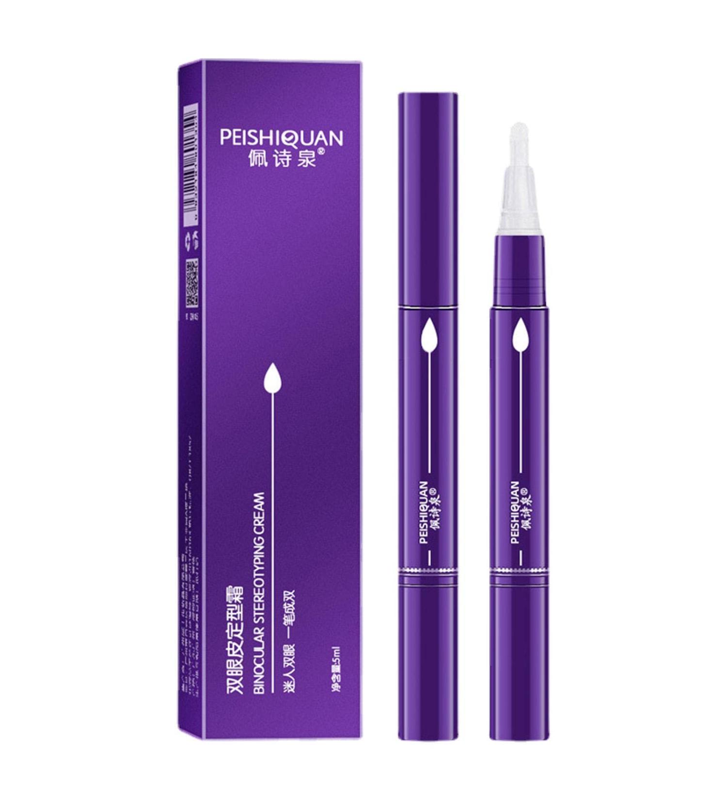  Stronrive Double Eyelid Shaping Cream - Invisible Waterproof Double Eyelid Shaping - 5 ml - Long-Lasting Eye Makeup for Hooded Eyes Liquicoiffant - Buy Online on GoSupps.com