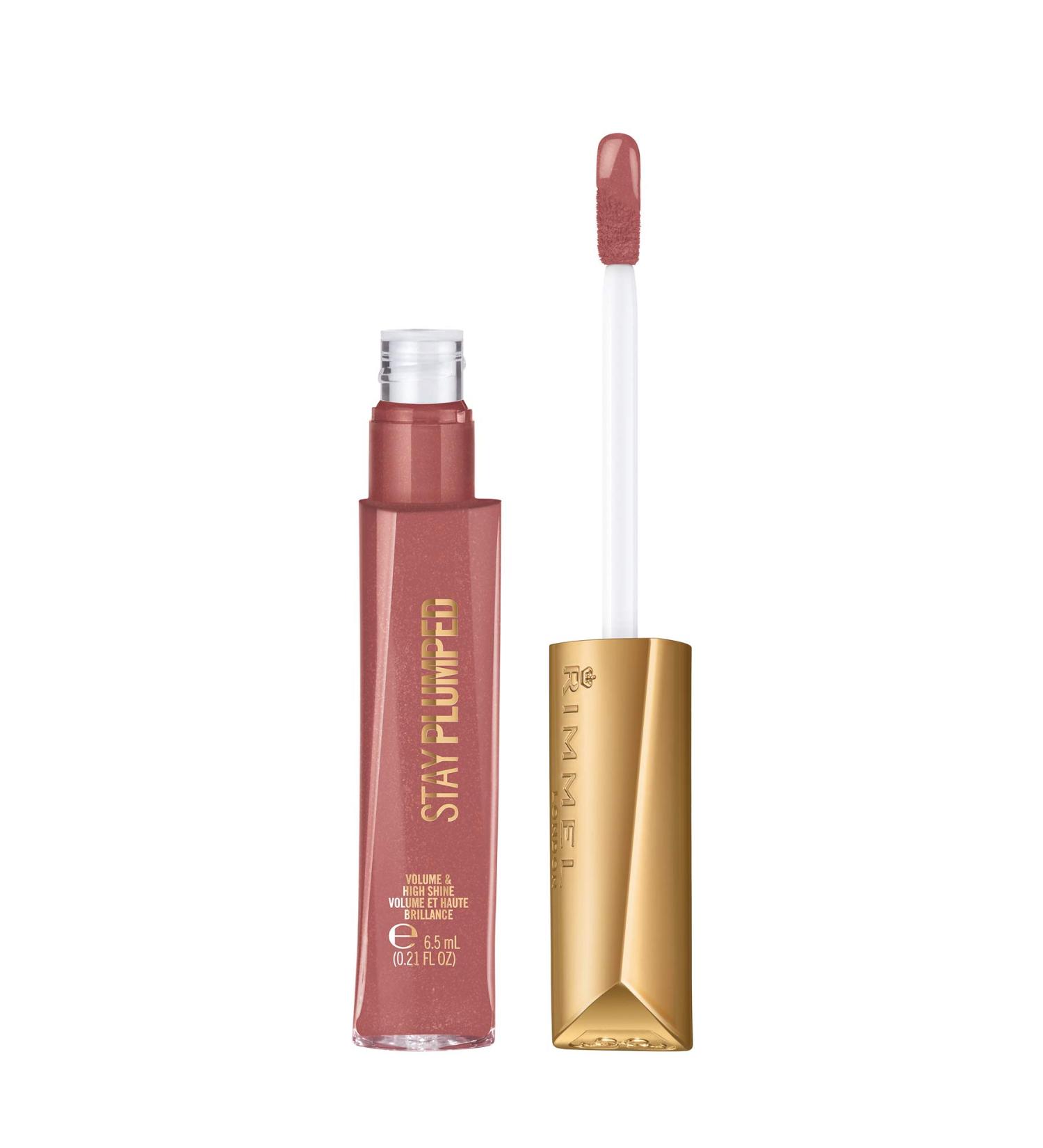 Rimmel Stay Plumped Lip Gloss 210 1999 - Pack of 1 - Buy Online on GoSupps.com