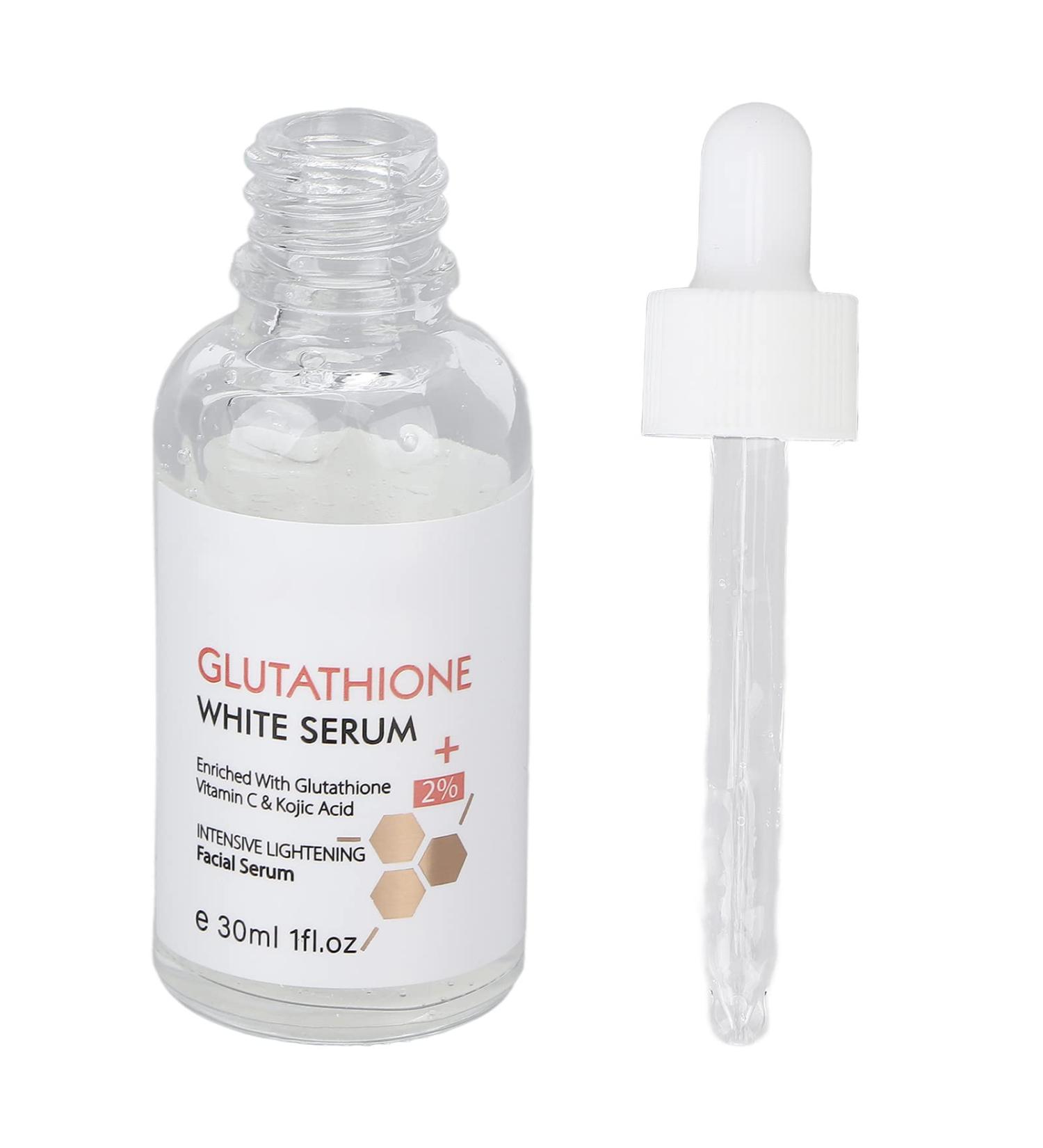 Face Care Essential Oils Skin Brightening Serum Face Care Essential Oils 30ml Spot Lightening Whitening Moisturizing Safe Ingredients Glutathione Stock Solution - Buy Online on GoSupps.com