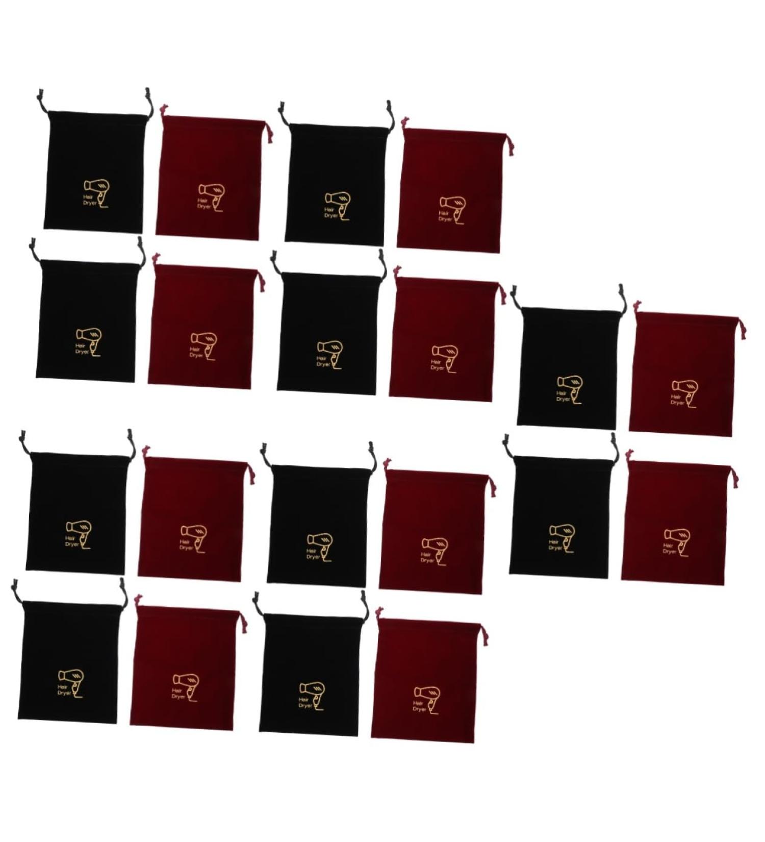 WOONEKY 20 Pcs Storage Bag Blow Dryer Travel Bag Tote Bag for Travel Outdoor Hair Dryer Bags Fabric - Buy Online on GoSupps.com