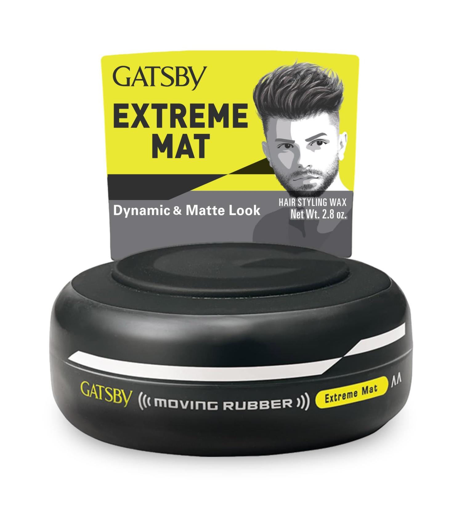 GATSBY Moving Rubber Extreme Matte Hair Wax Clear Floral Fragrance 80g - Buy Online on GoSupps.com
