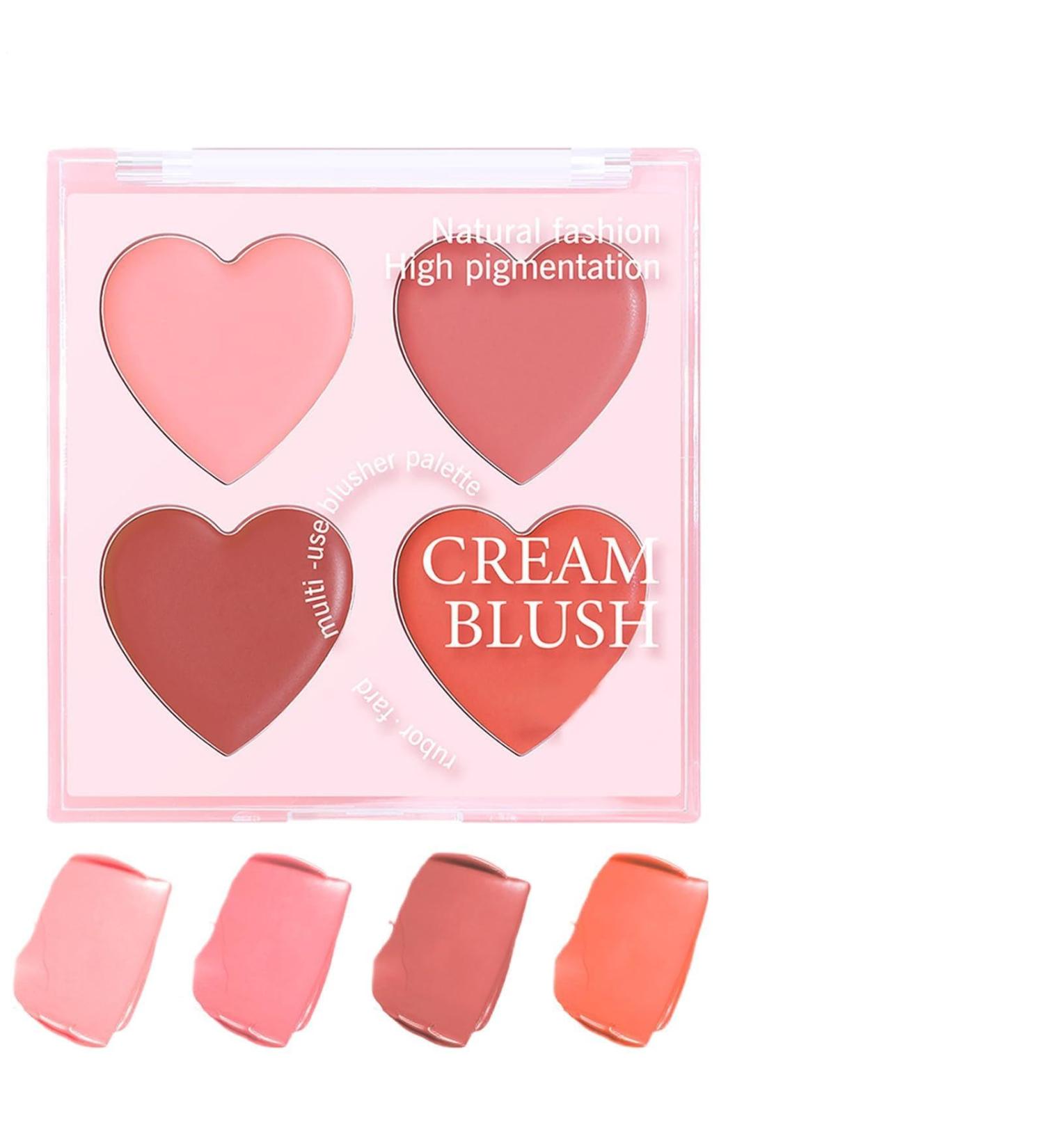 Makeup Blush Palette Face Matte Contour Blush Makeup Palette Smudge Resistant Makeup Cosmetics for Daily Use Travel Wedding and Events - Buy Online on GoSupps.com