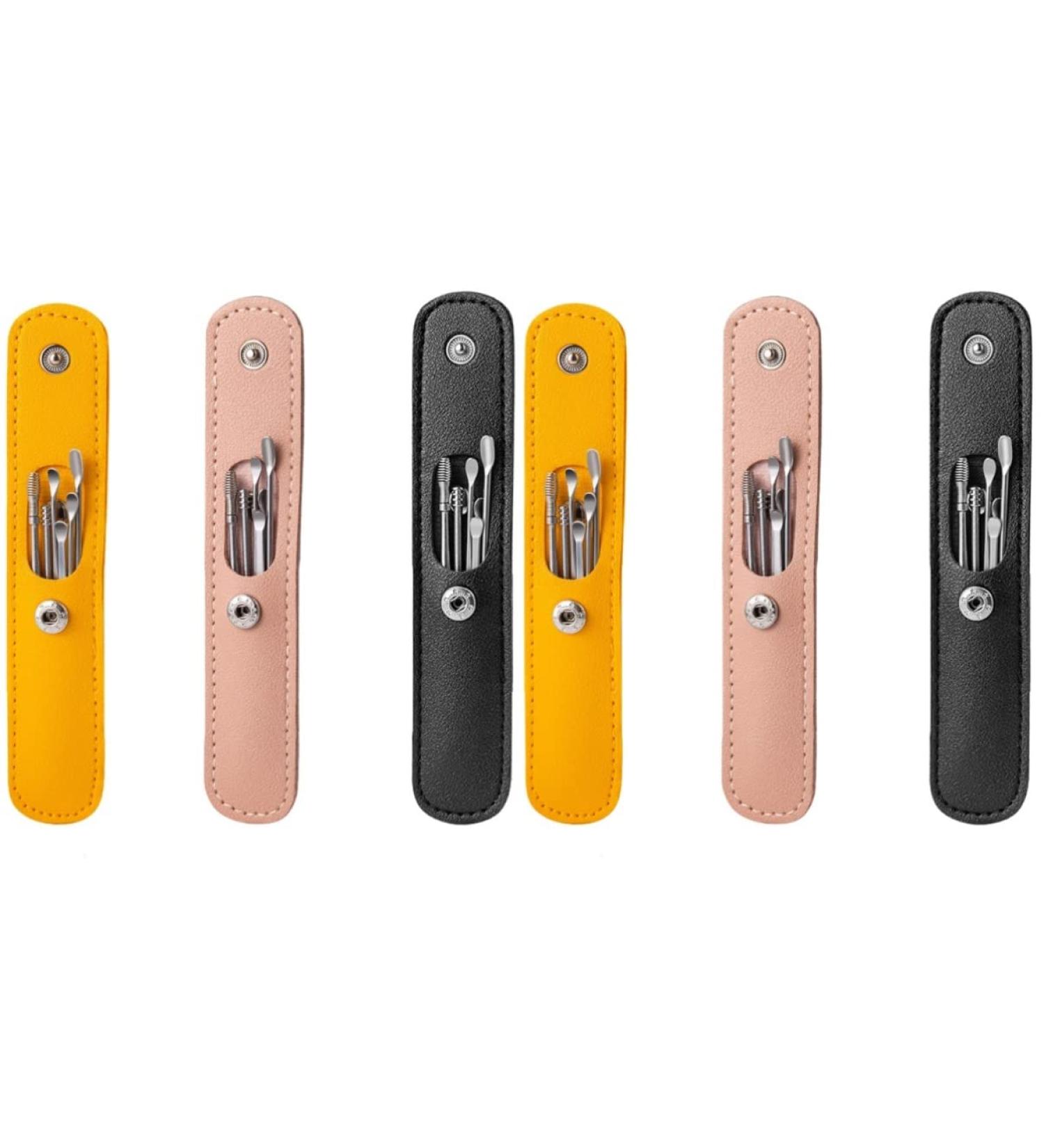 FRCOLOR 6 Sets Spiral Ear Pick Cleaner - Stainless Steel Ear Wax Removal Curette - Ear Cleaning Tools - 15x2.8cm - 2pcs - Buy Online on GoSupps.com