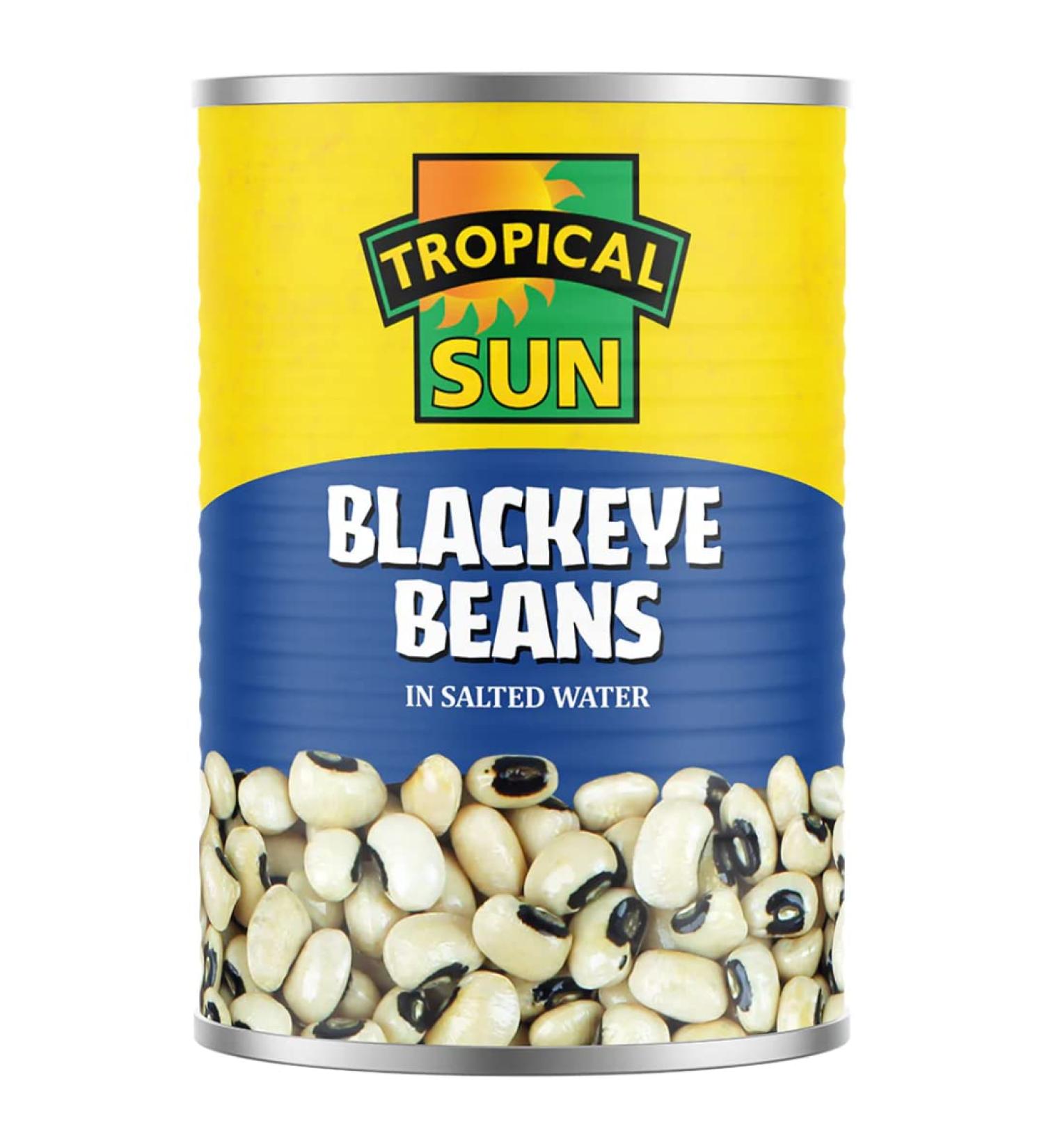 2 x Tropical Sun Blackeye Beans 12 x 400g