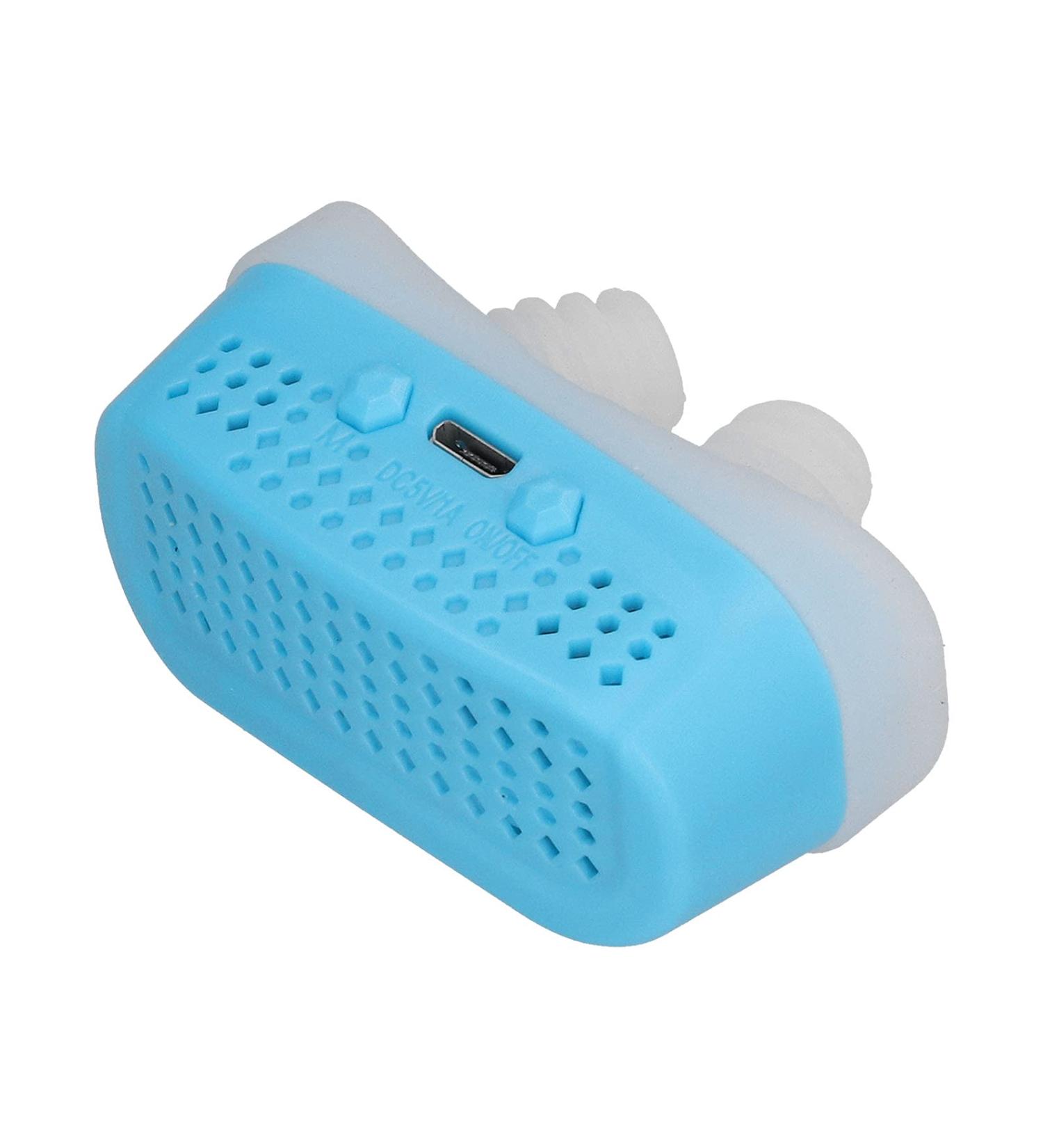 Electric Snoring Stopper Nose Clip - Effective Solution for Men and Women (Blue) - Buy Online on GoSupps.com
