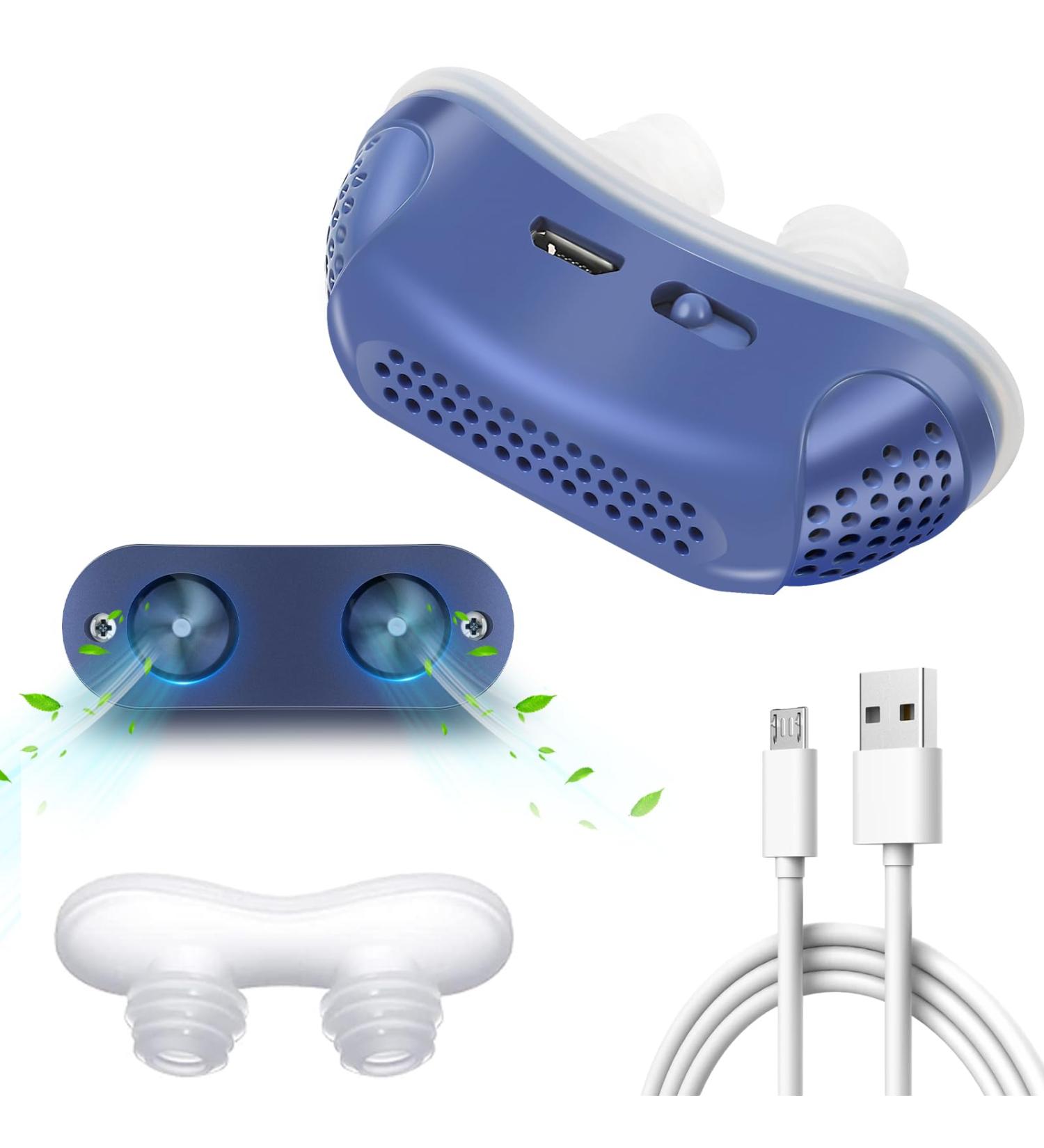 Double Vortex Anti Snoring Device - Effective Solution for Men and Women - Adjustable and Breathable - Better Sleep Guaranteed - Buy Online on GoSupps.com
