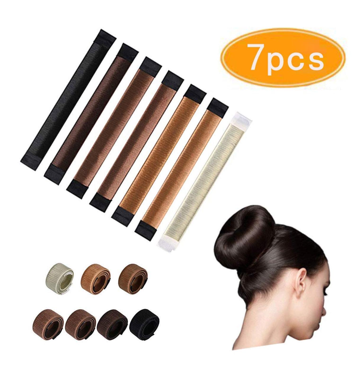 Original Dutt Maker - 7 Color Hair Bun Maker Set for Perfect Donuts | International Shipping Available - Buy Online on GoSupps.com