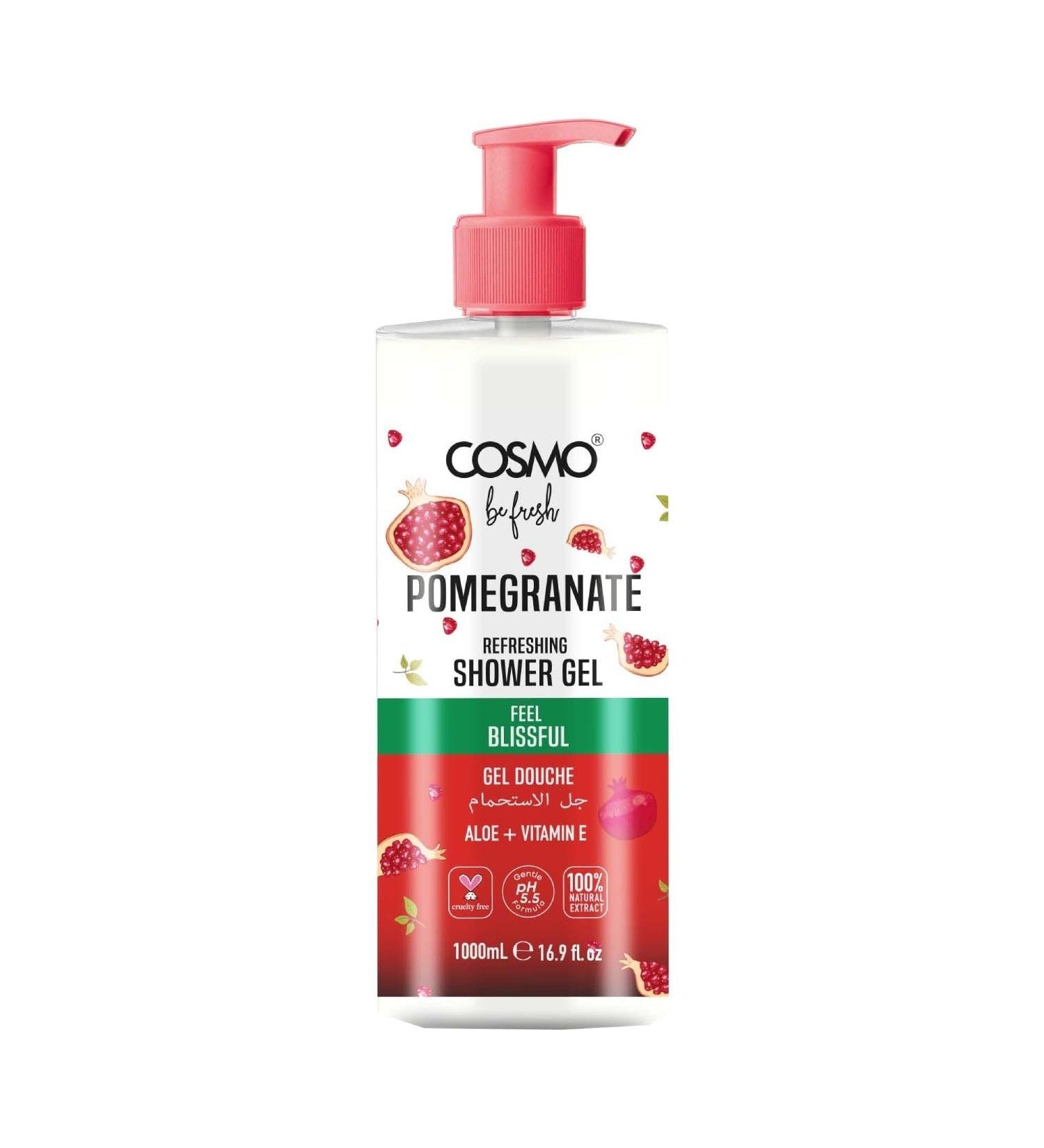 CD COSMO DESIGNS Cosmo CD Be Fresh Pomegranate Fruit Shower Gel 1000ml